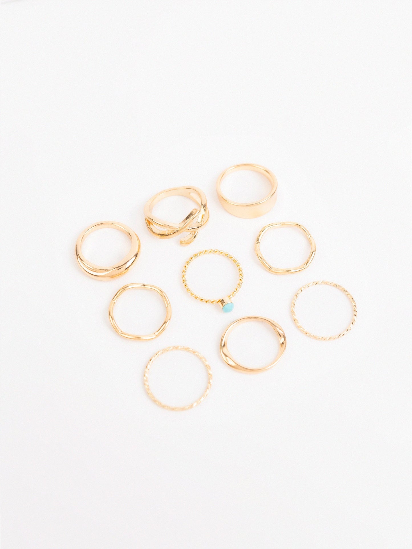 Classic Gold Ring Set