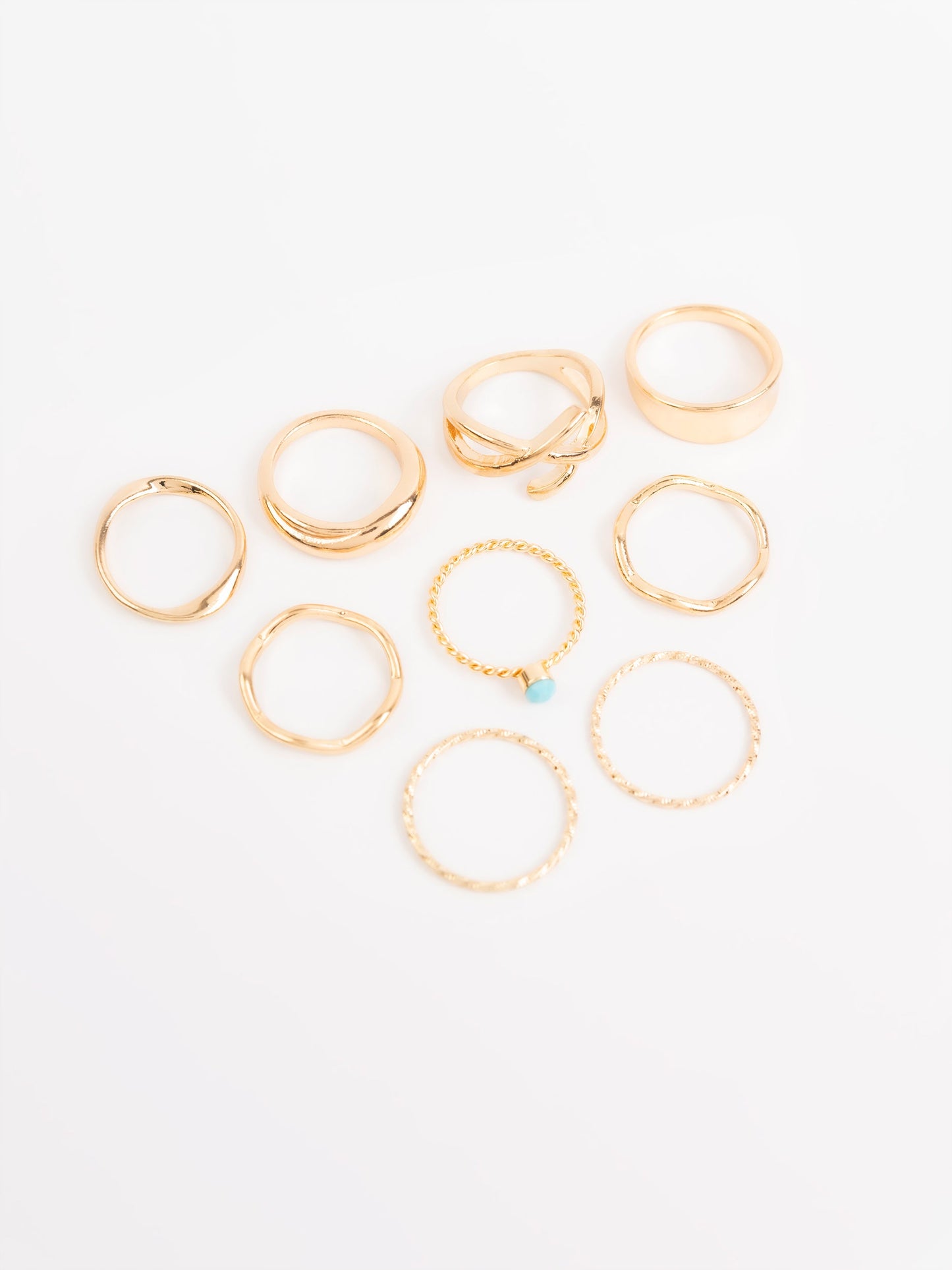 Classic Gold Ring Set