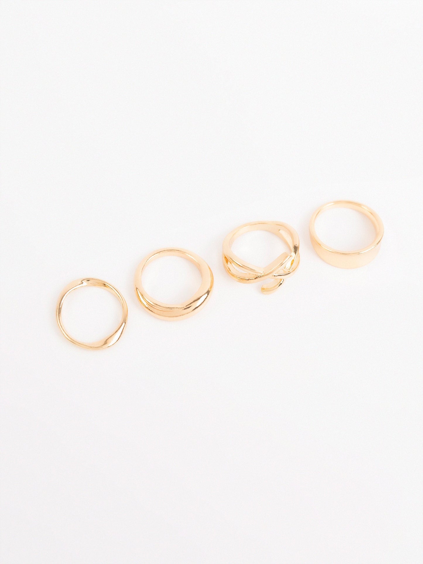 Classic Gold Ring Set