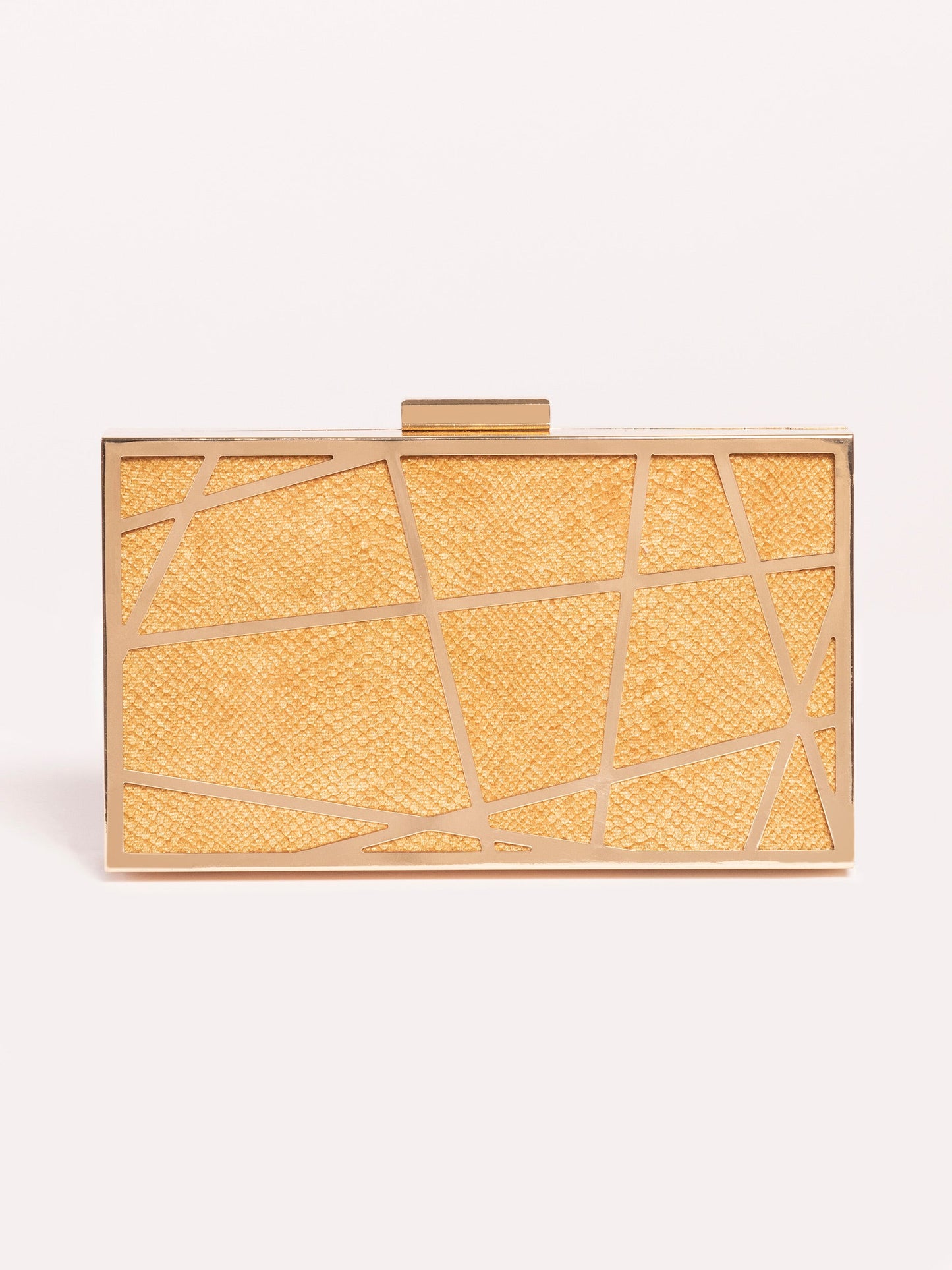 Metallic Box Clutch
