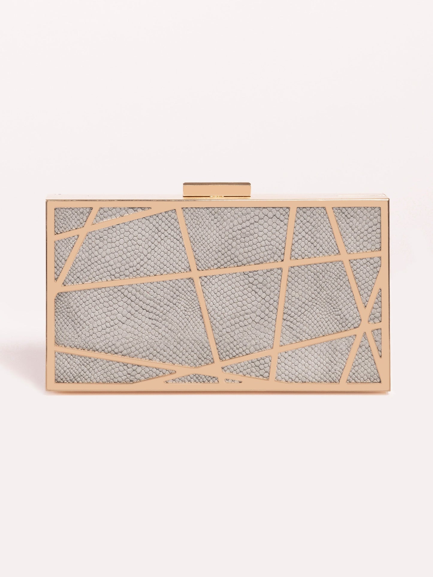 Metallic Box Clutch