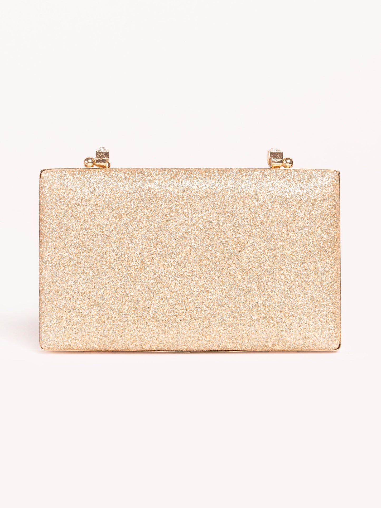 Embellished Metal Clutch