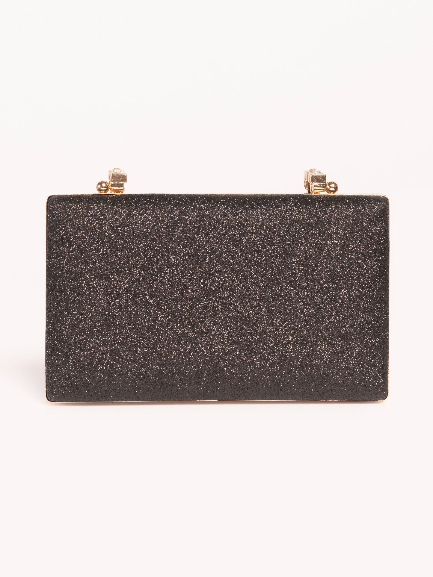 Embellished Metal Clutch