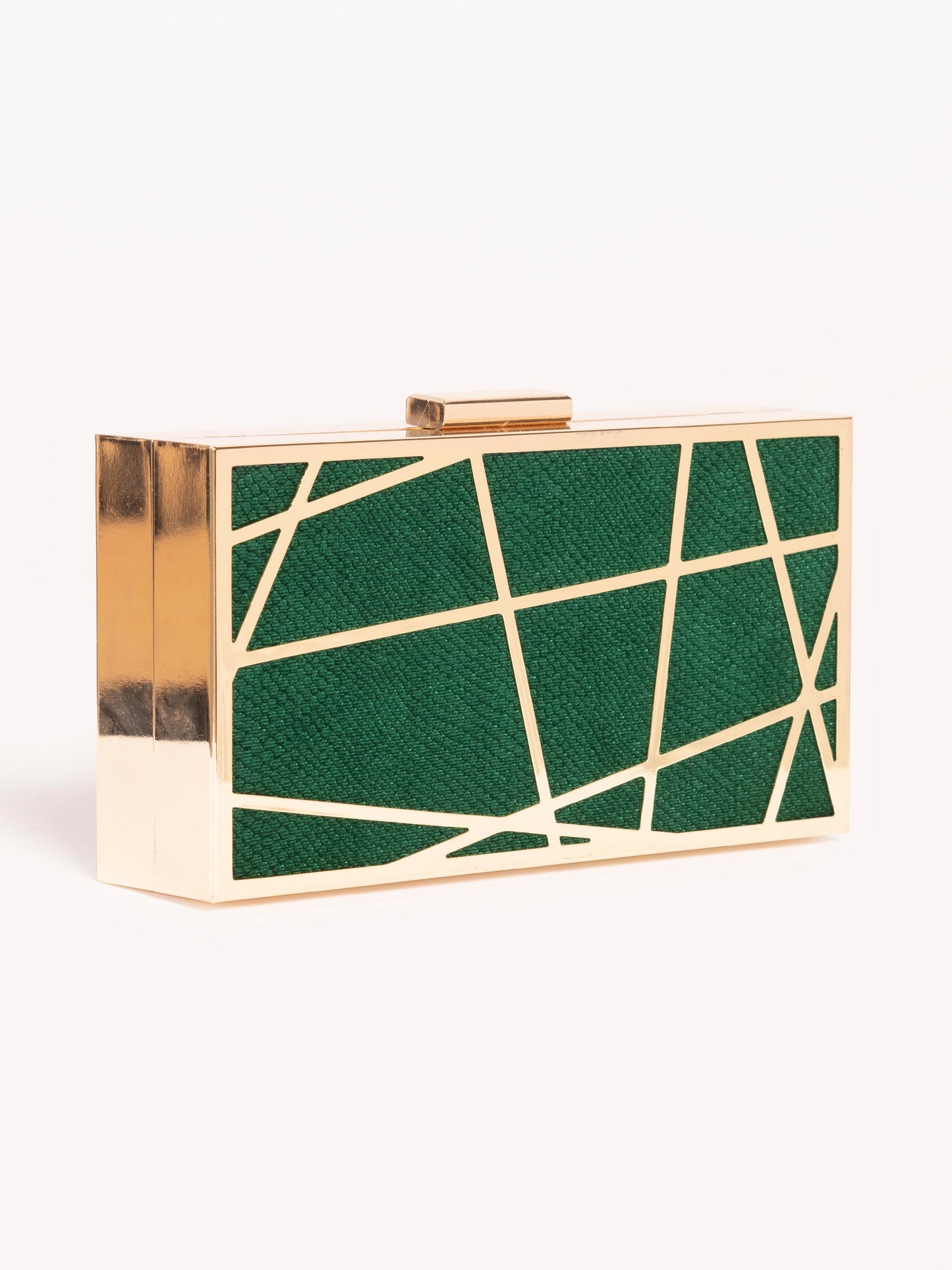 Metallic Box Clutch
