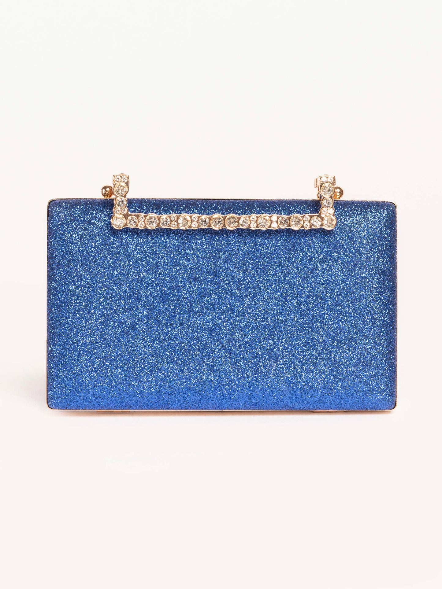 Embellished Metal Clutch