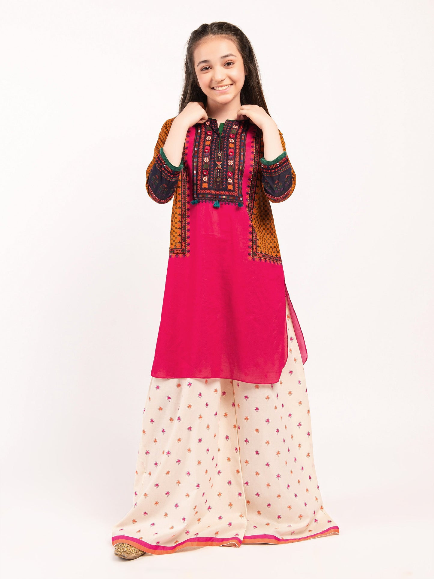 Printed Cambric Trousers