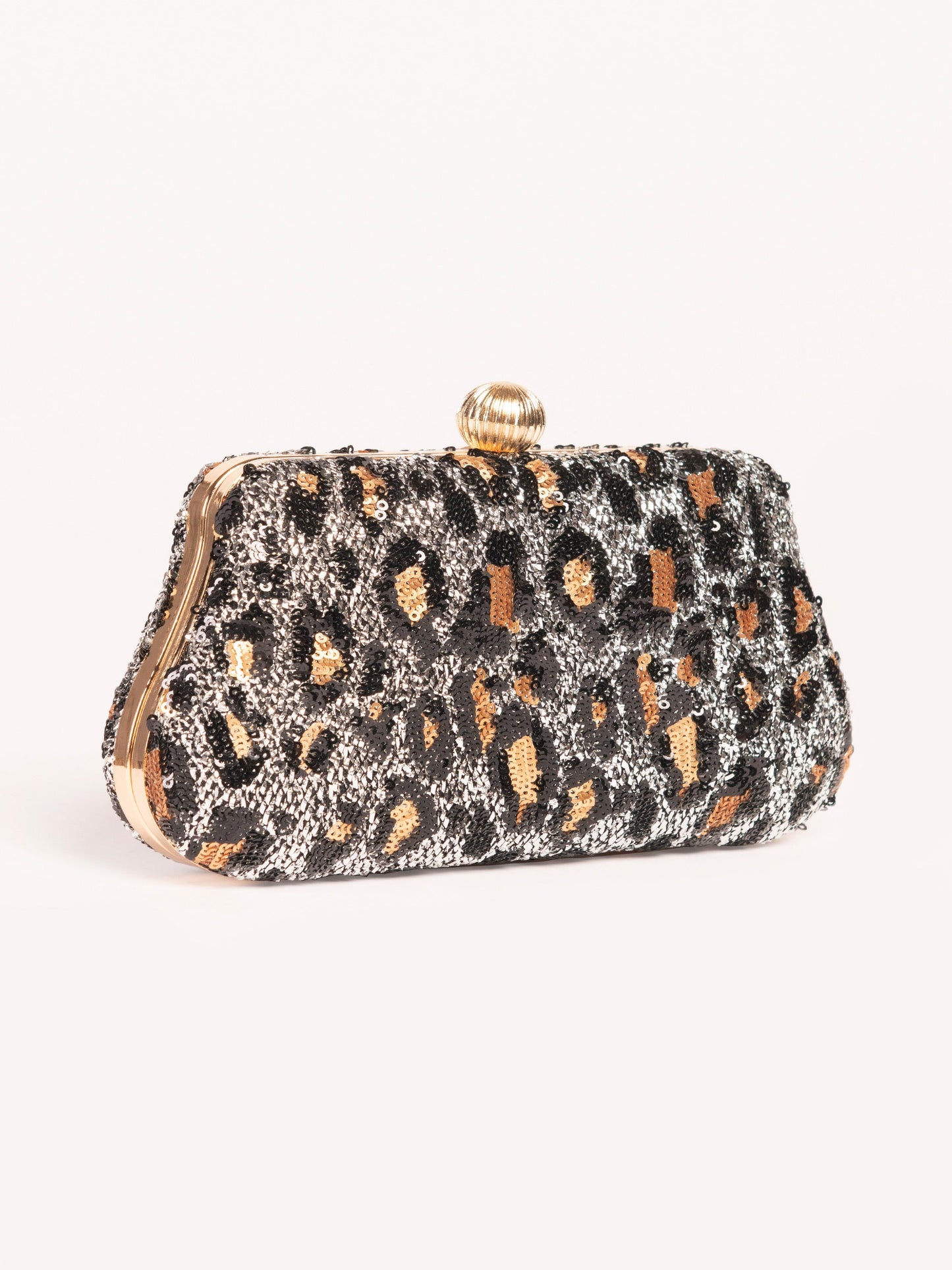 Sequin Embellished Clutch