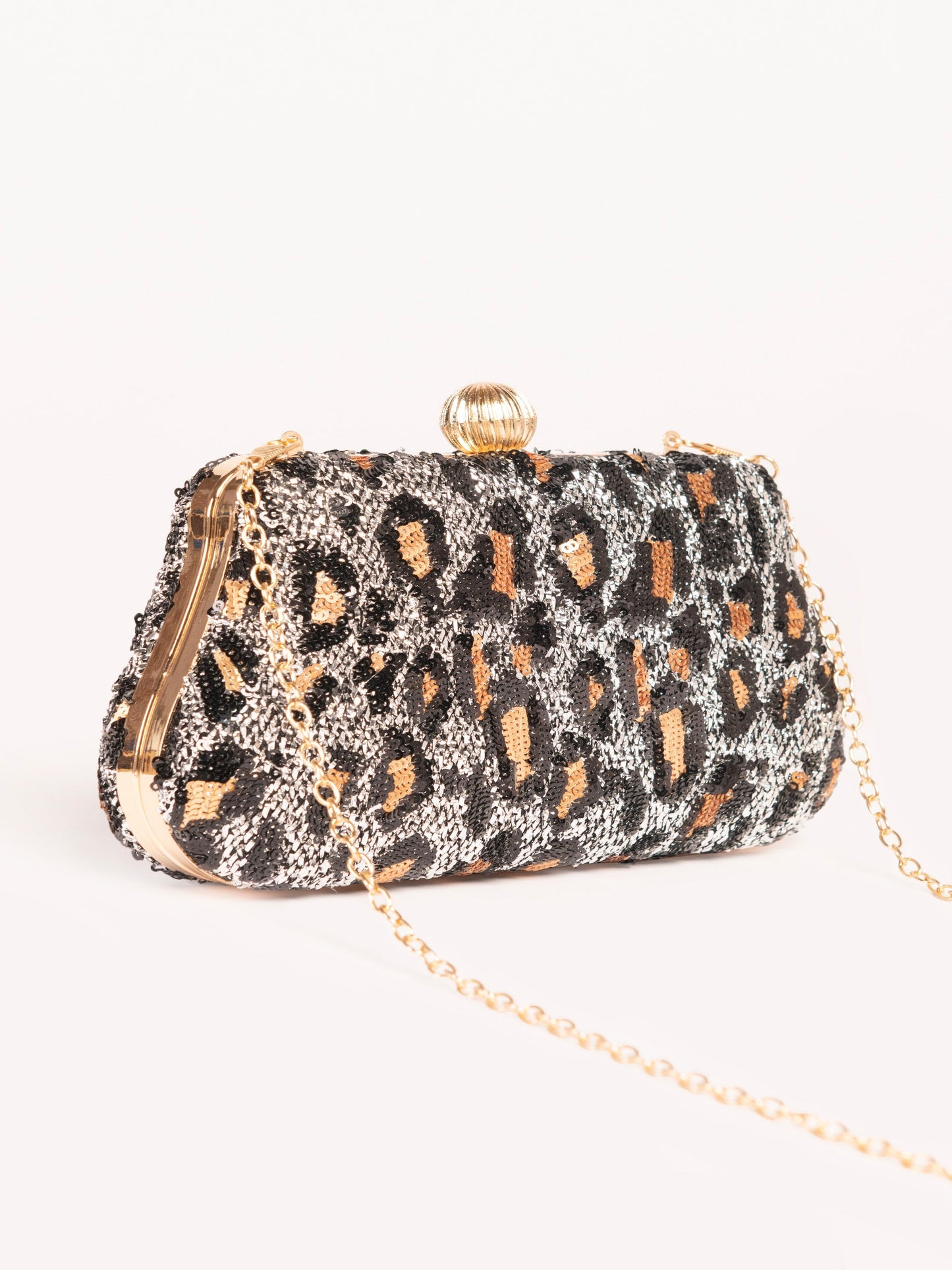 Sequin Embellished Clutch