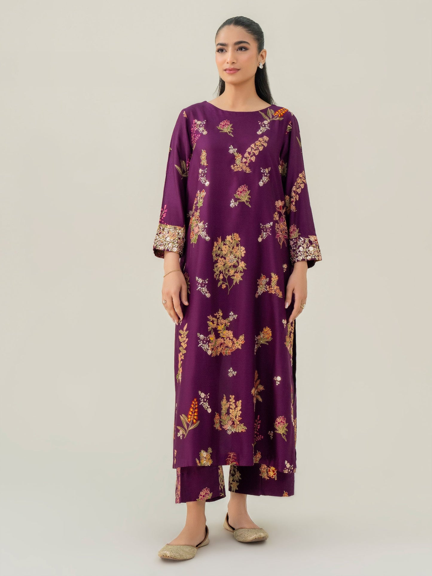 2 Piece Lawn Suit-Embroidered (Pret)