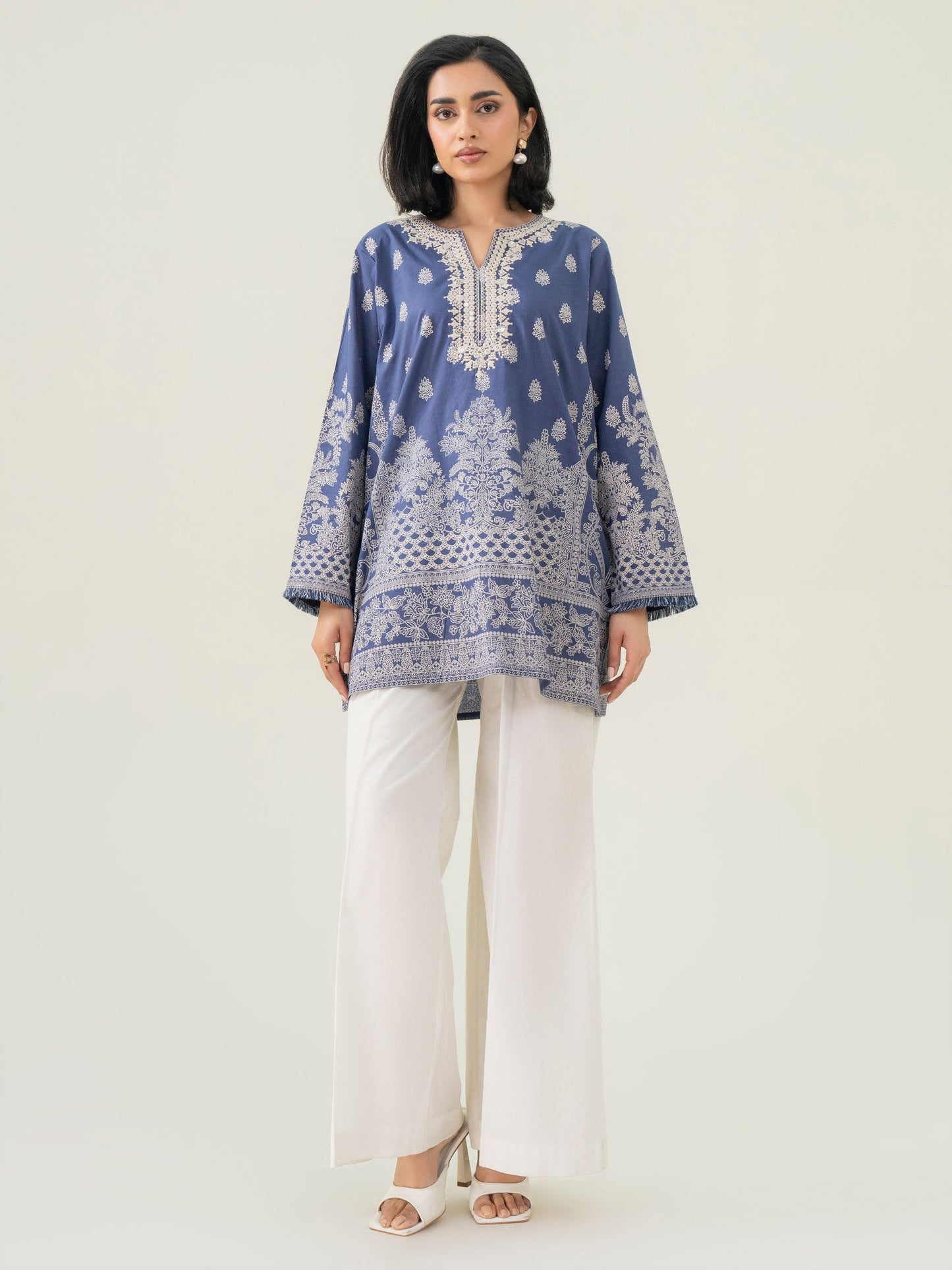 Lawn Kurti-Embroidered (Pret)