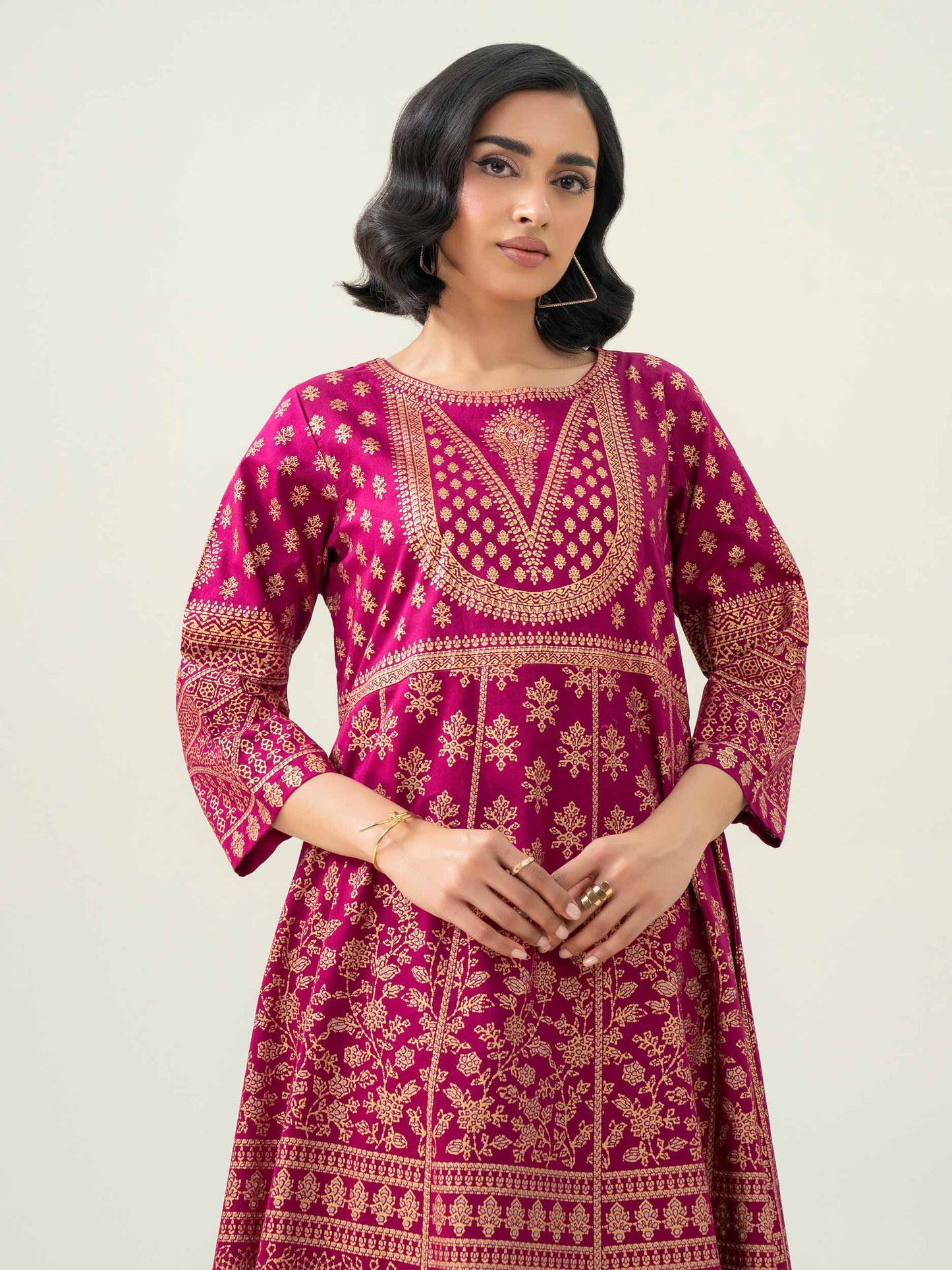2 Piece Lawn Suit-Paste Print (Pret)
