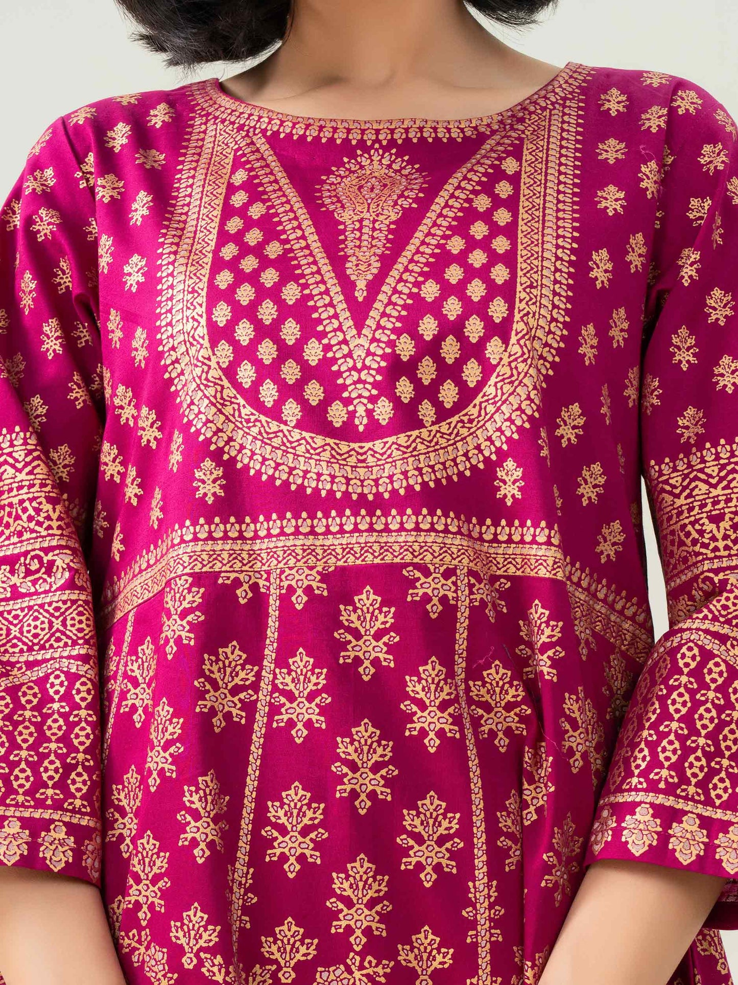 2 Piece Lawn Suit-Paste Print (Pret)