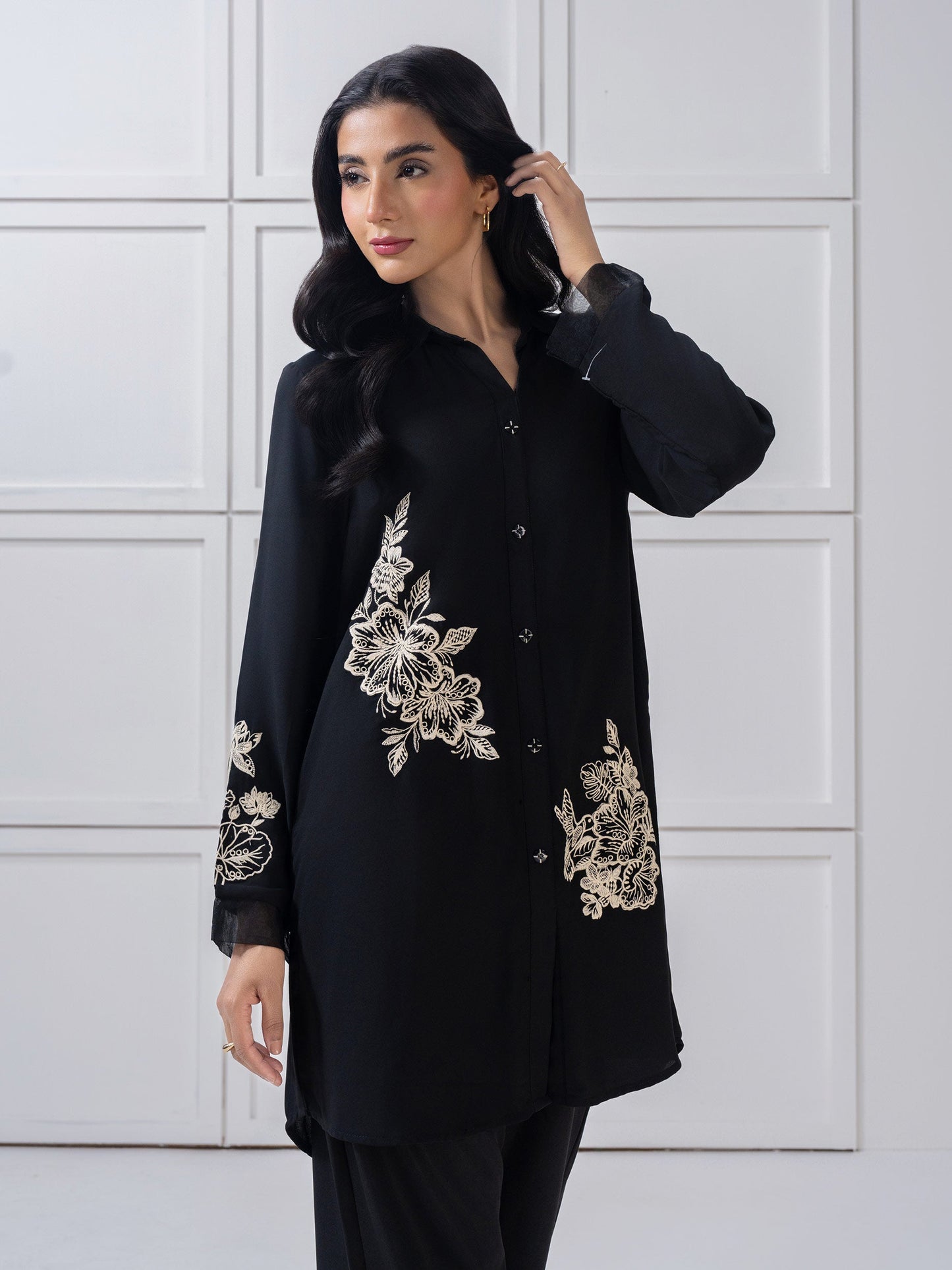 Grip Top-Embroidered (Pret)