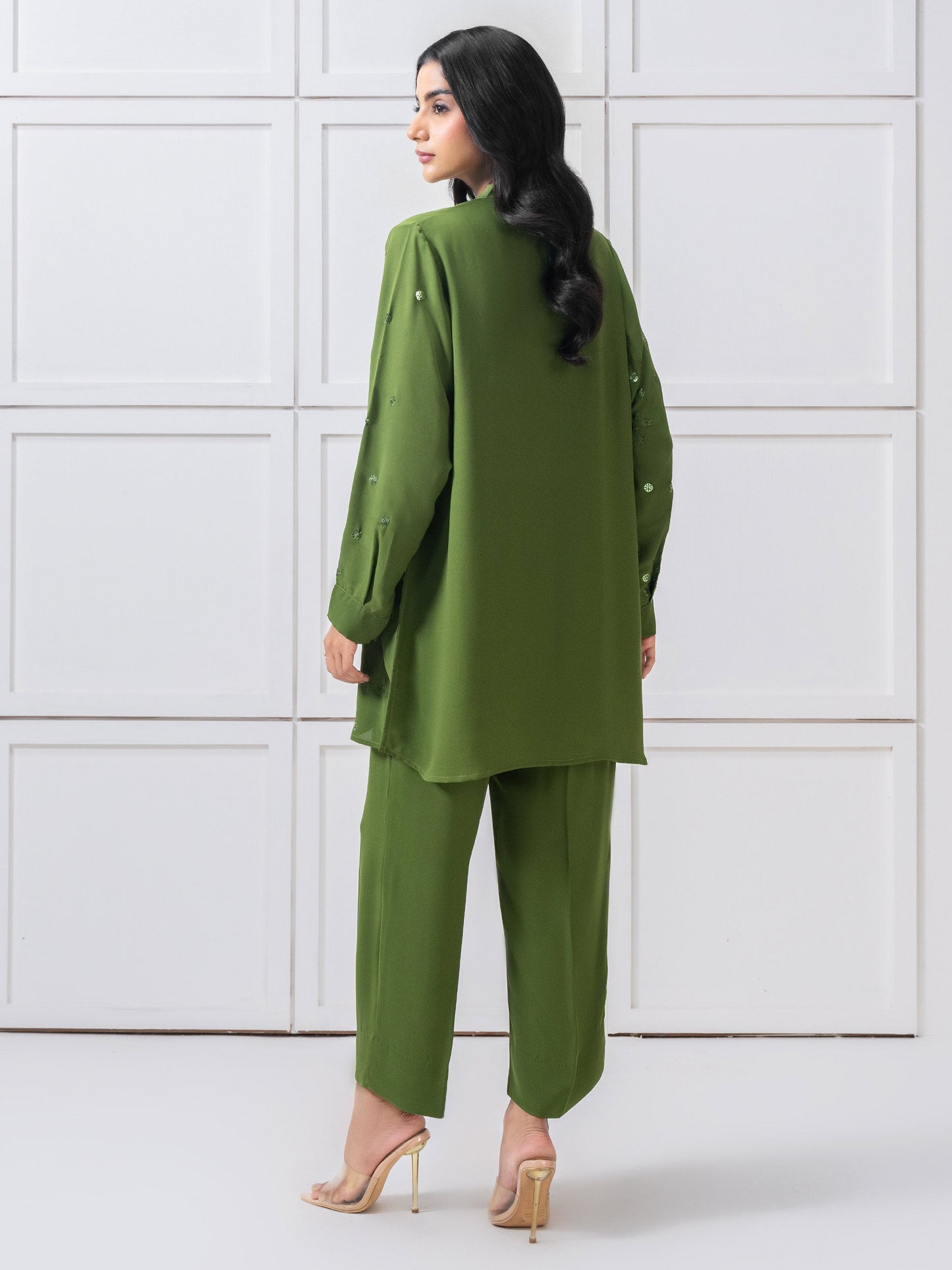 Grip Co-Ord Set-Embroidered (Pret)