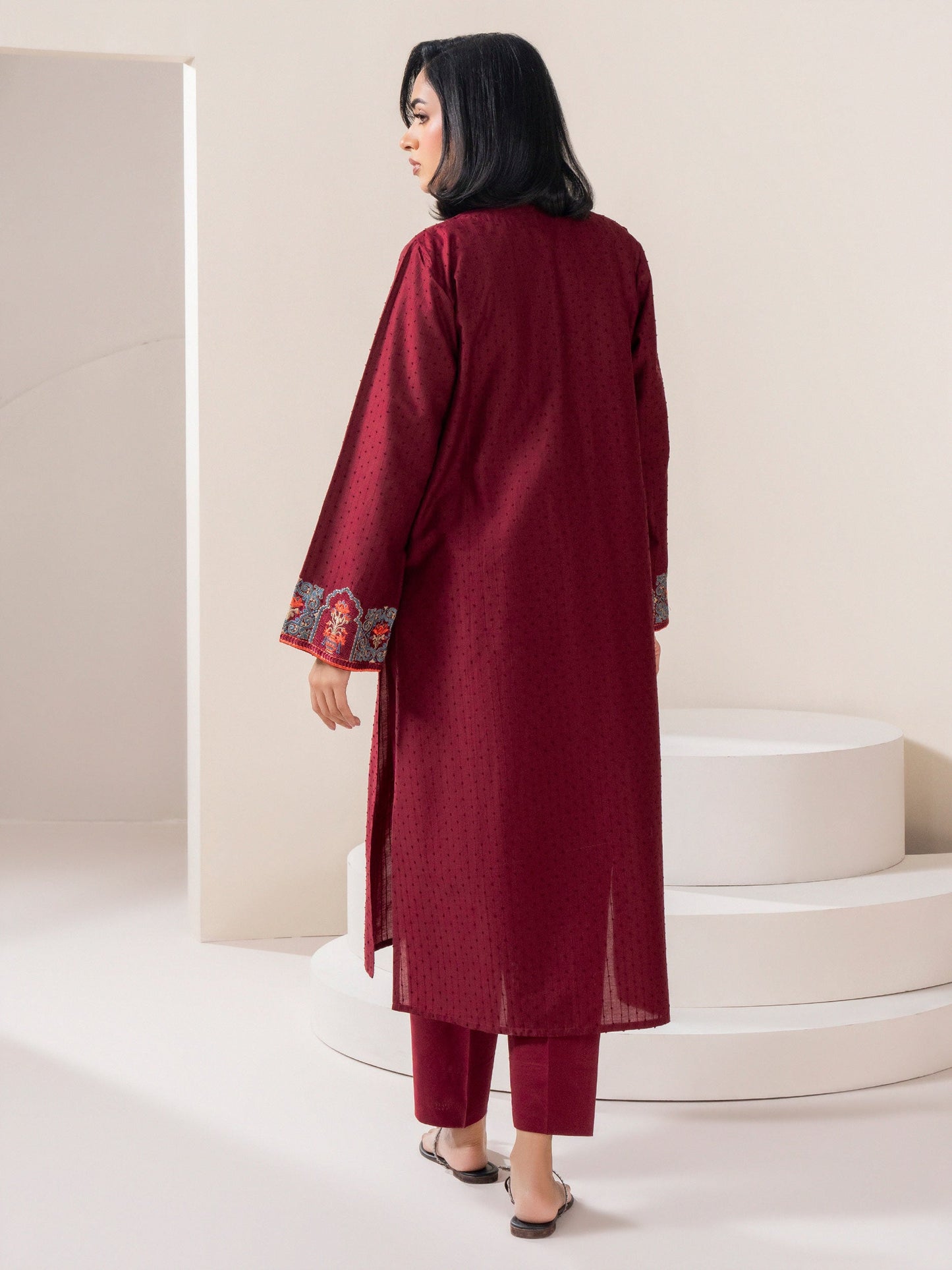2 Piece Lawn Suit-Embroidered (Pret)