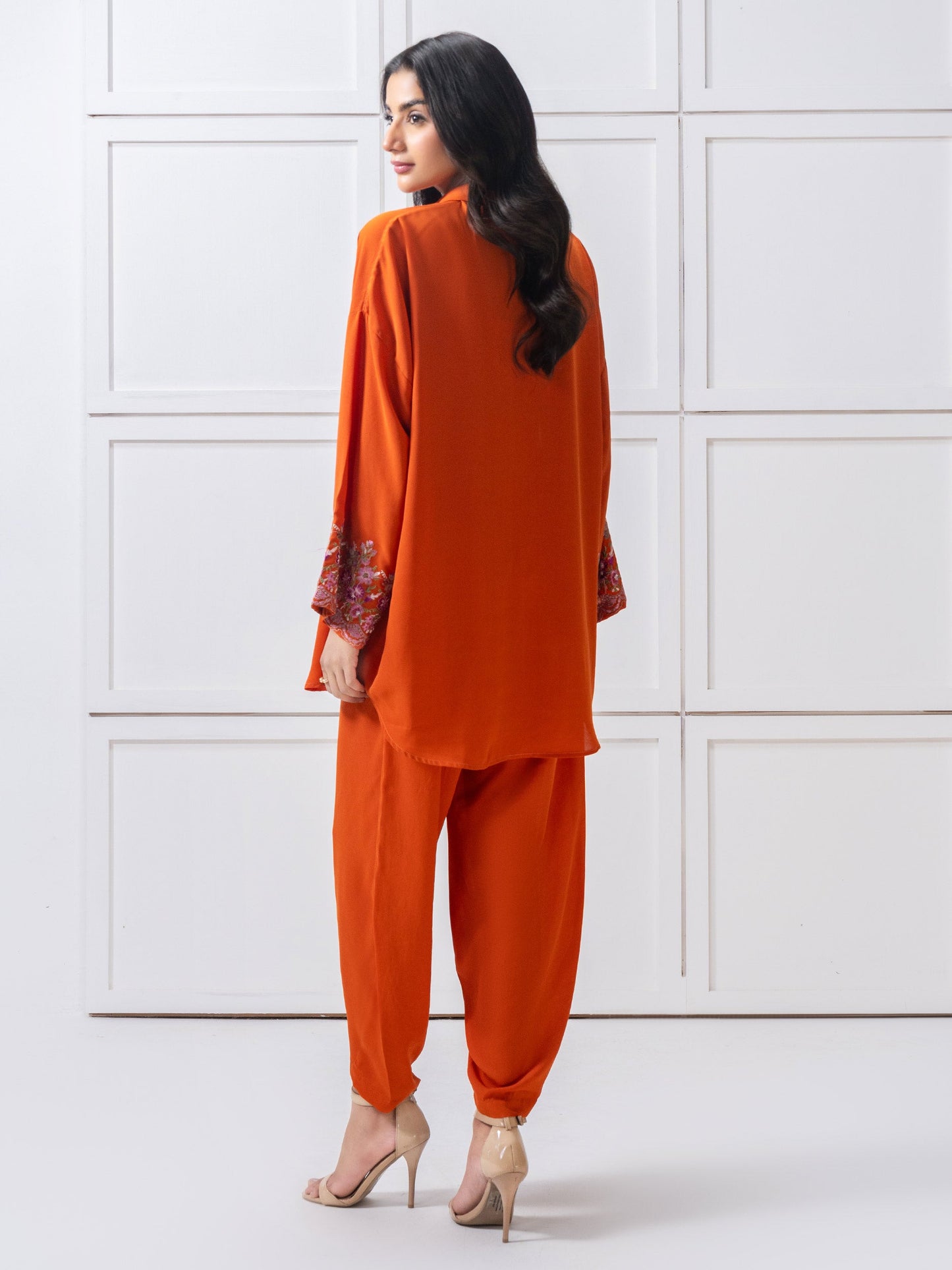 Grip Co-Ord Set-Embroidered (Pret)