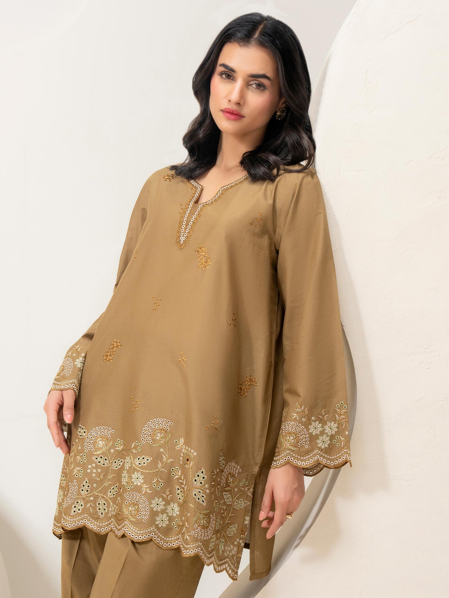 Lawn Co-Ord-Embroidered (Pret)