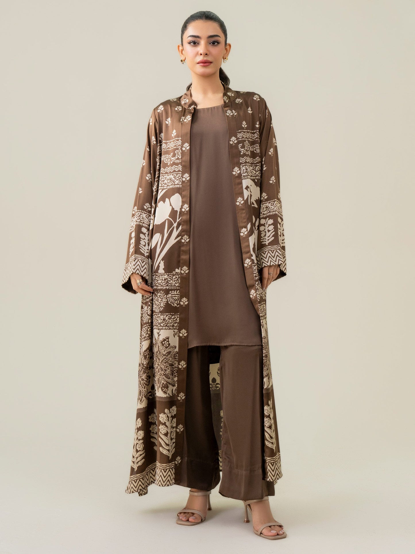 2 Piece Silk Suit-Printed (Pret)