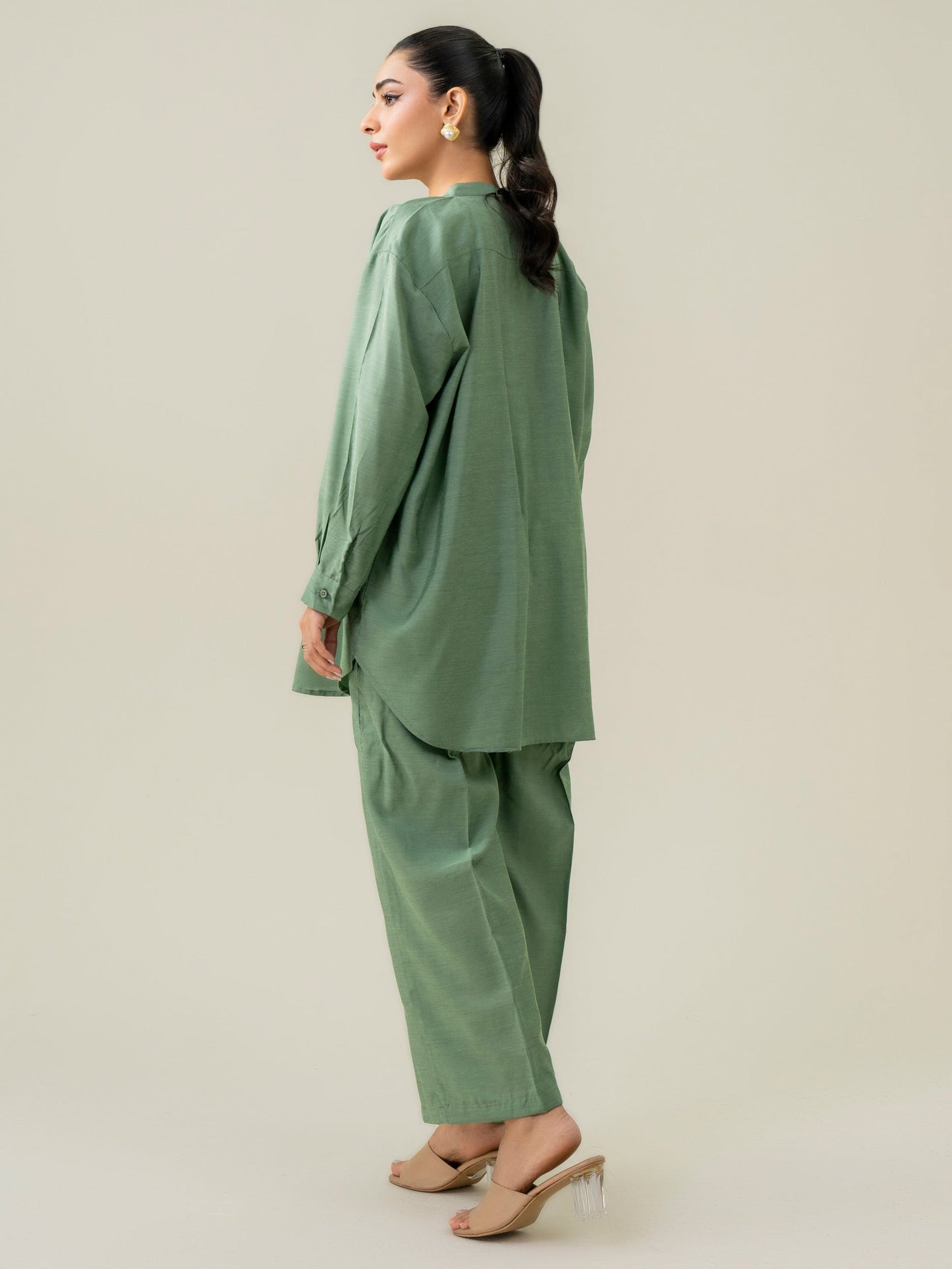 Silk Co-ord Set-Dyed (Pret)
