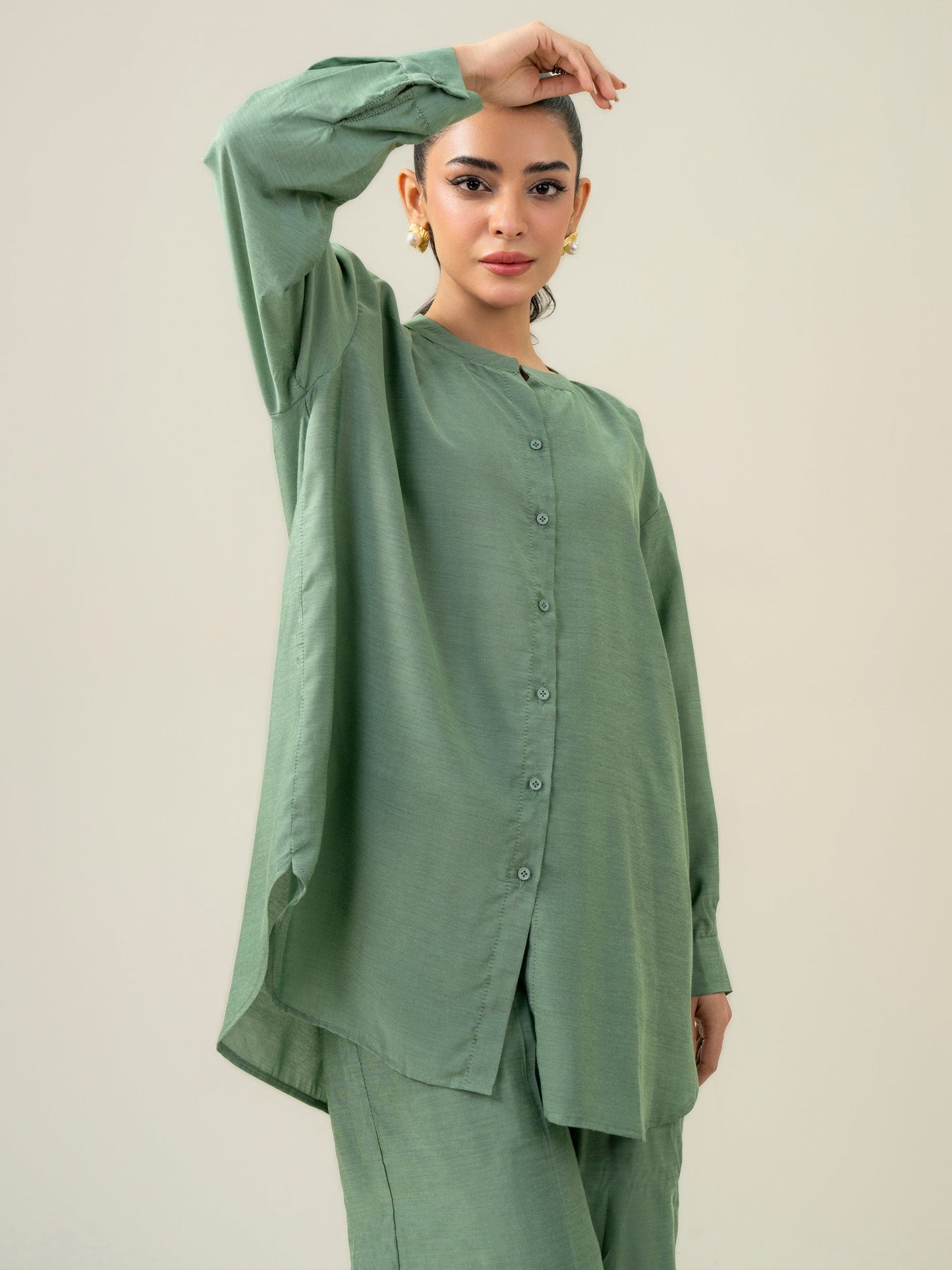 Silk Co-ord Set-Dyed (Pret)