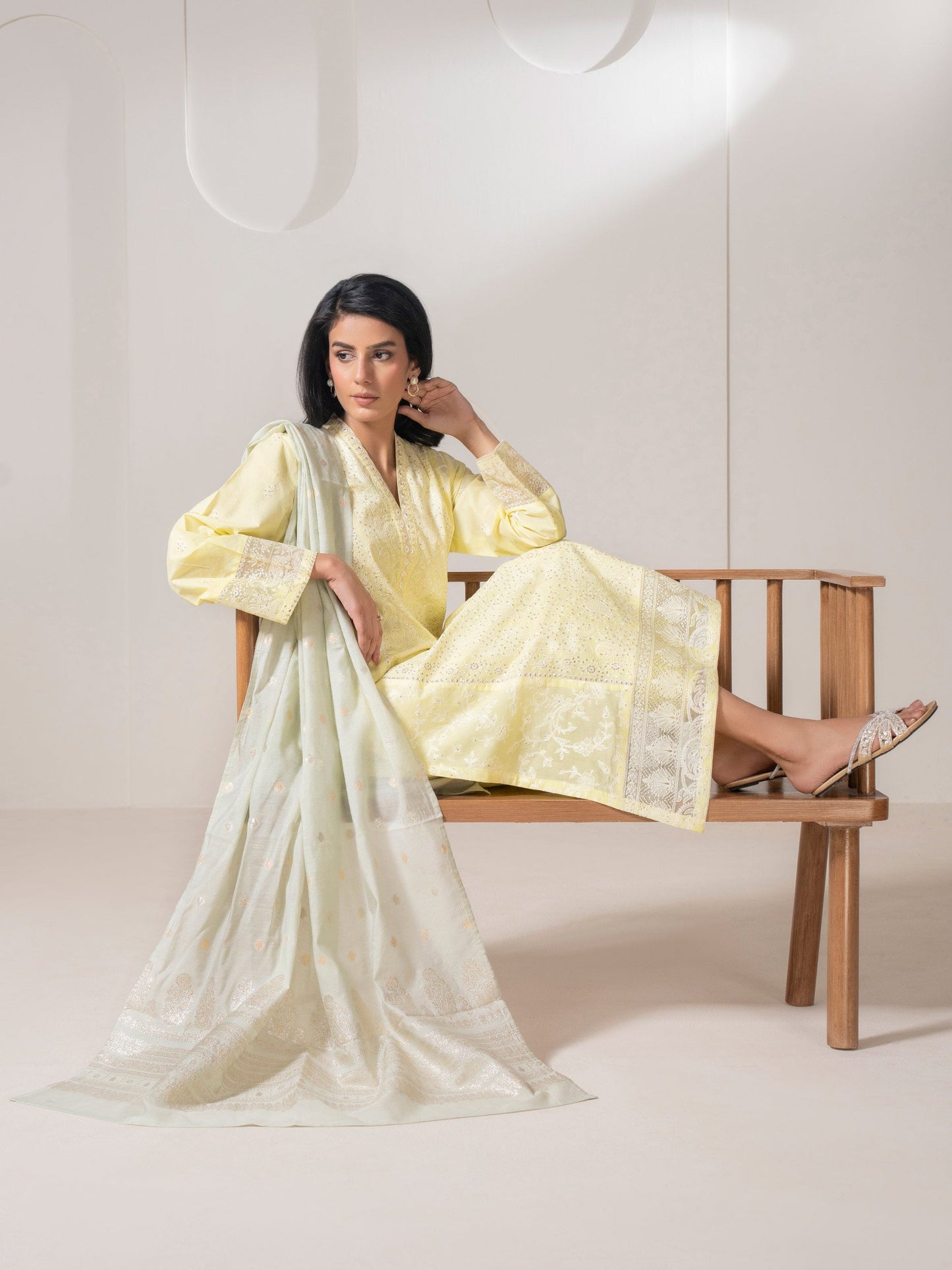 3 Piece Lawn Suit-Embroidered (Pret)