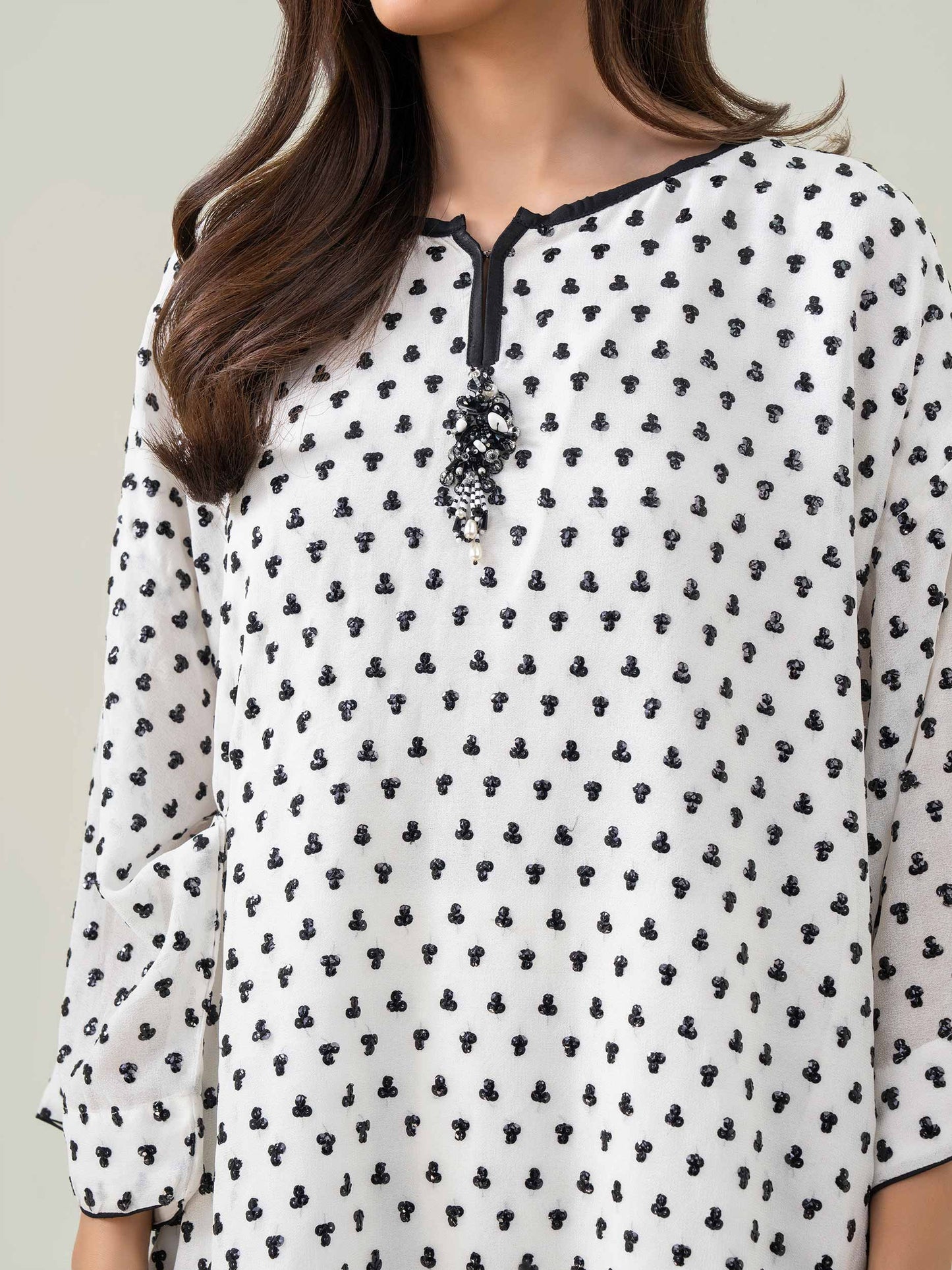 2 Piece Chiffon Suit-Printed (Pret)