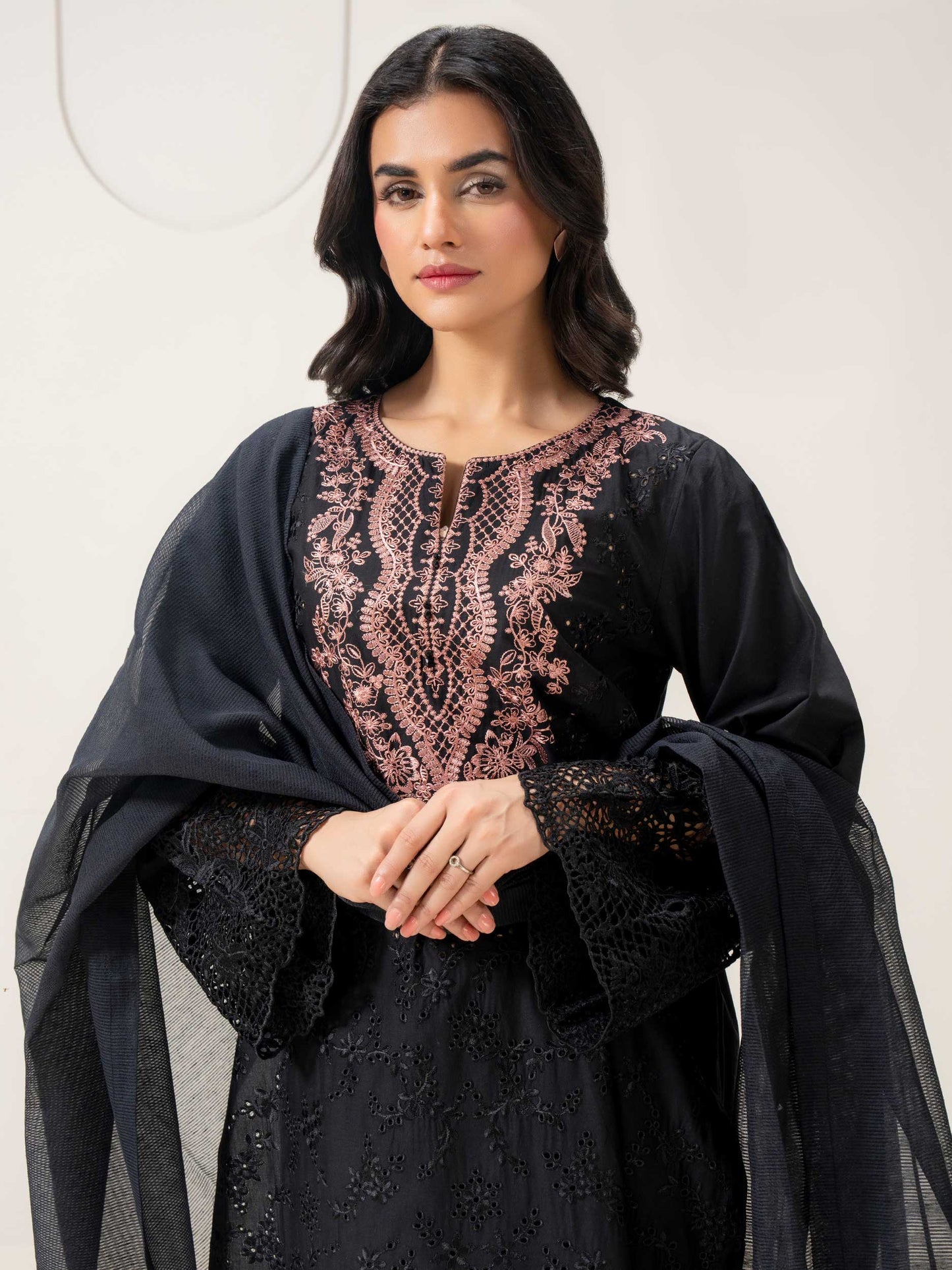 3 Piece Lawn Suit-Embroidered (Pret)