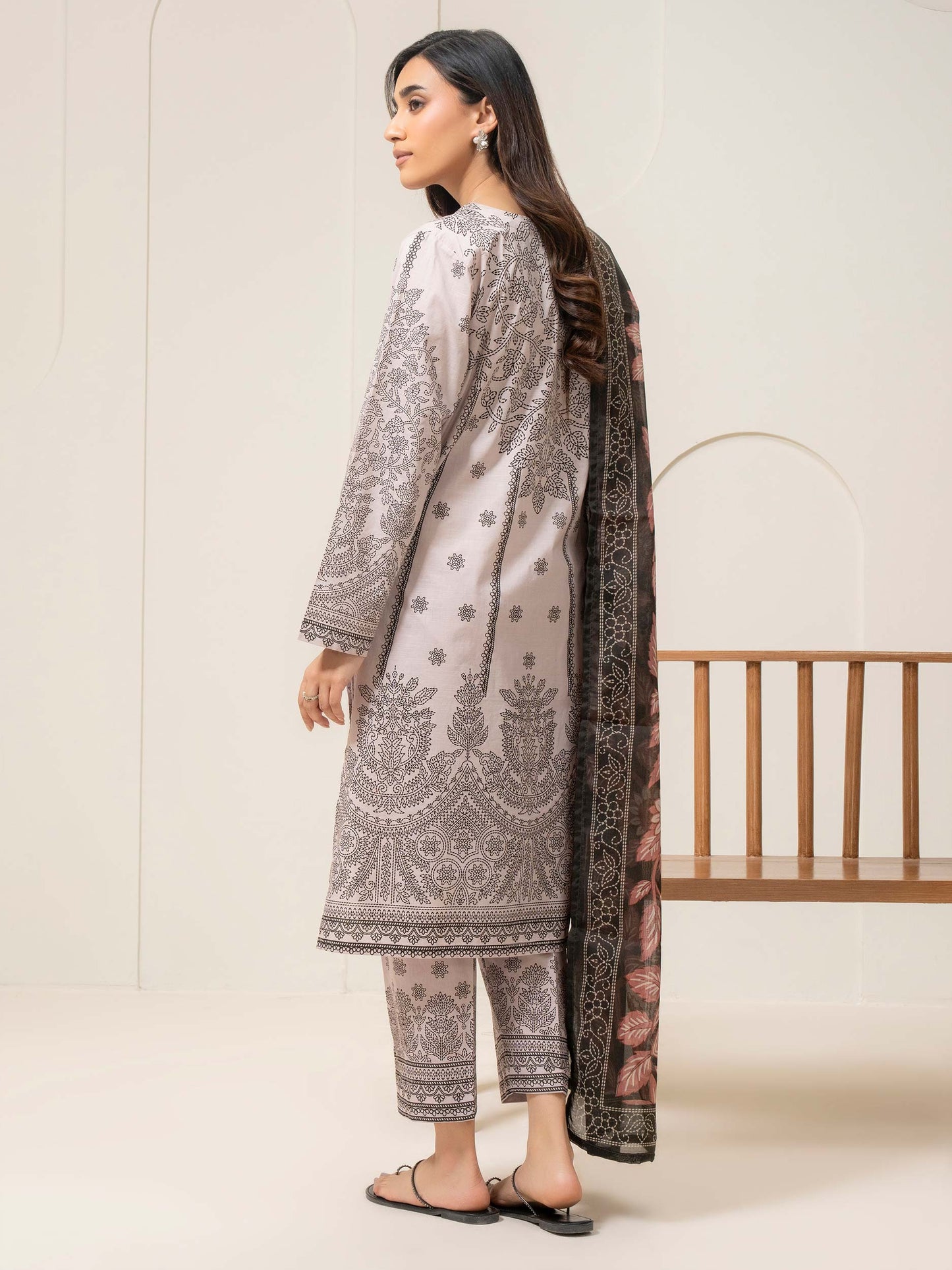 3 Piece Lawn Suit-Printed (Pret)