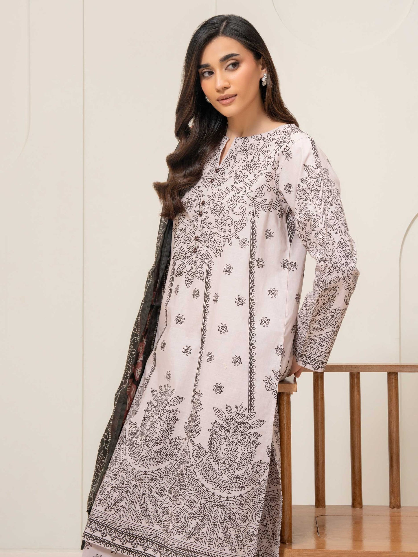 3 Piece Lawn Suit-Printed (Pret)
