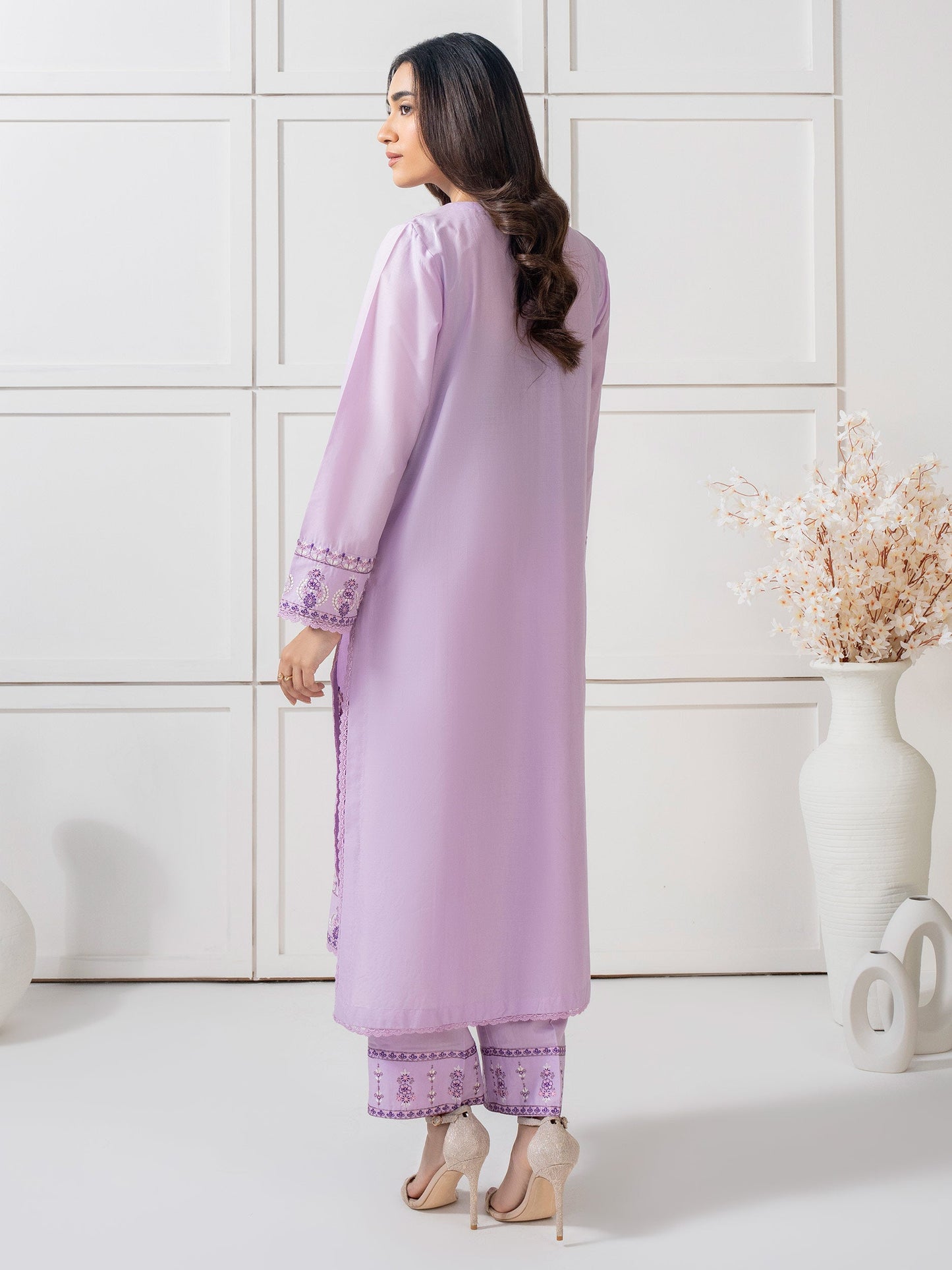 2 Piece Suit- Embroidered (Pret)