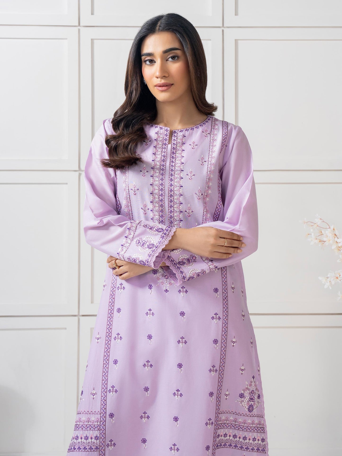 2 Piece Suit- Embroidered (Pret)