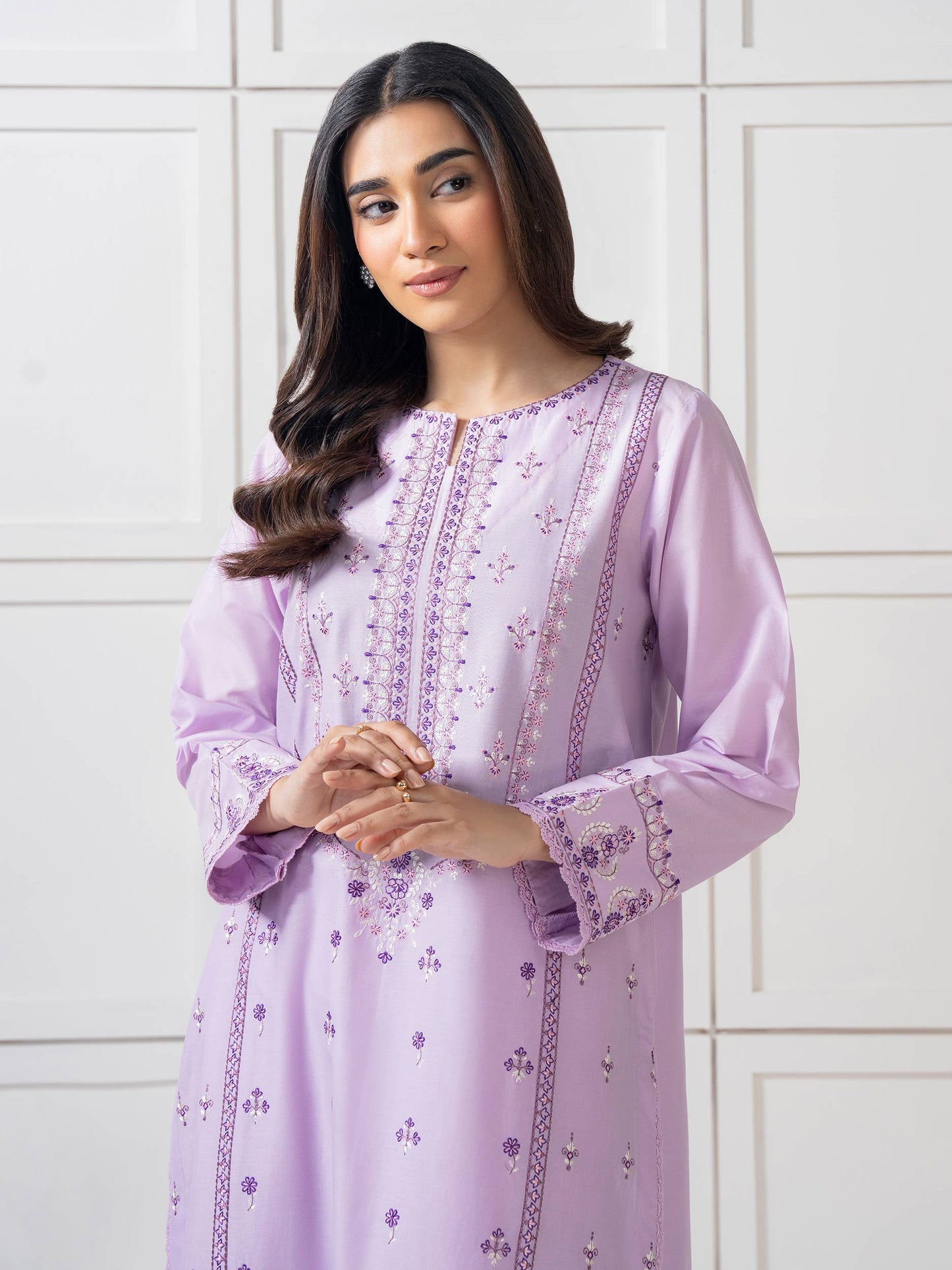 2 Piece Suit- Embroidered (Pret)