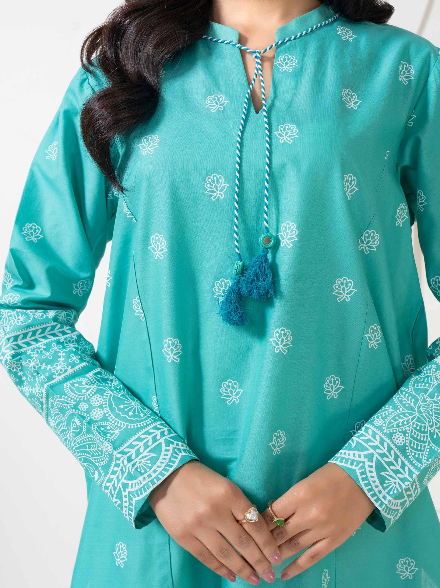 Cambric Shirt-Printed (Pret)