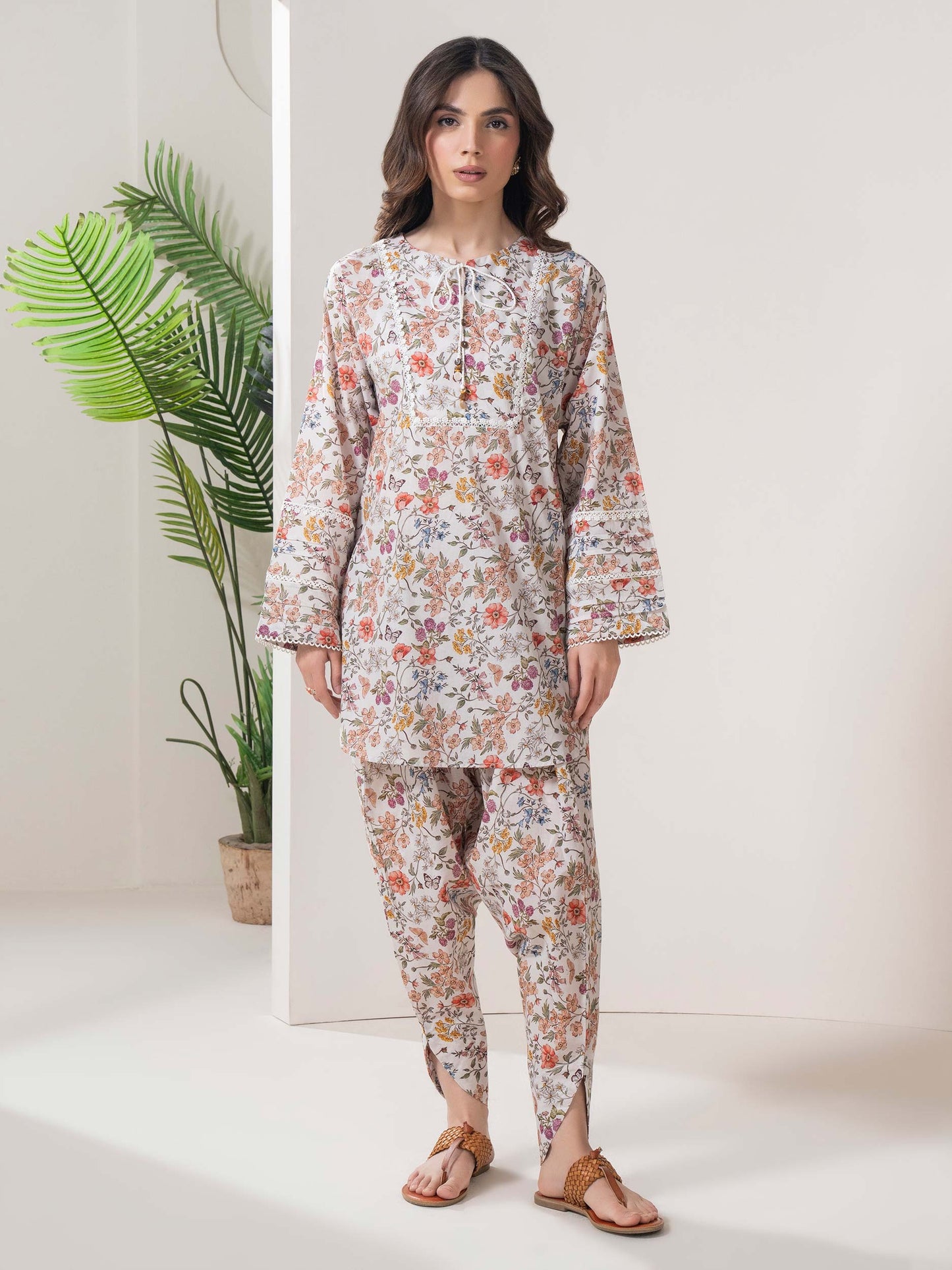 2 Piece Lawn Suit-Printed (Pret)