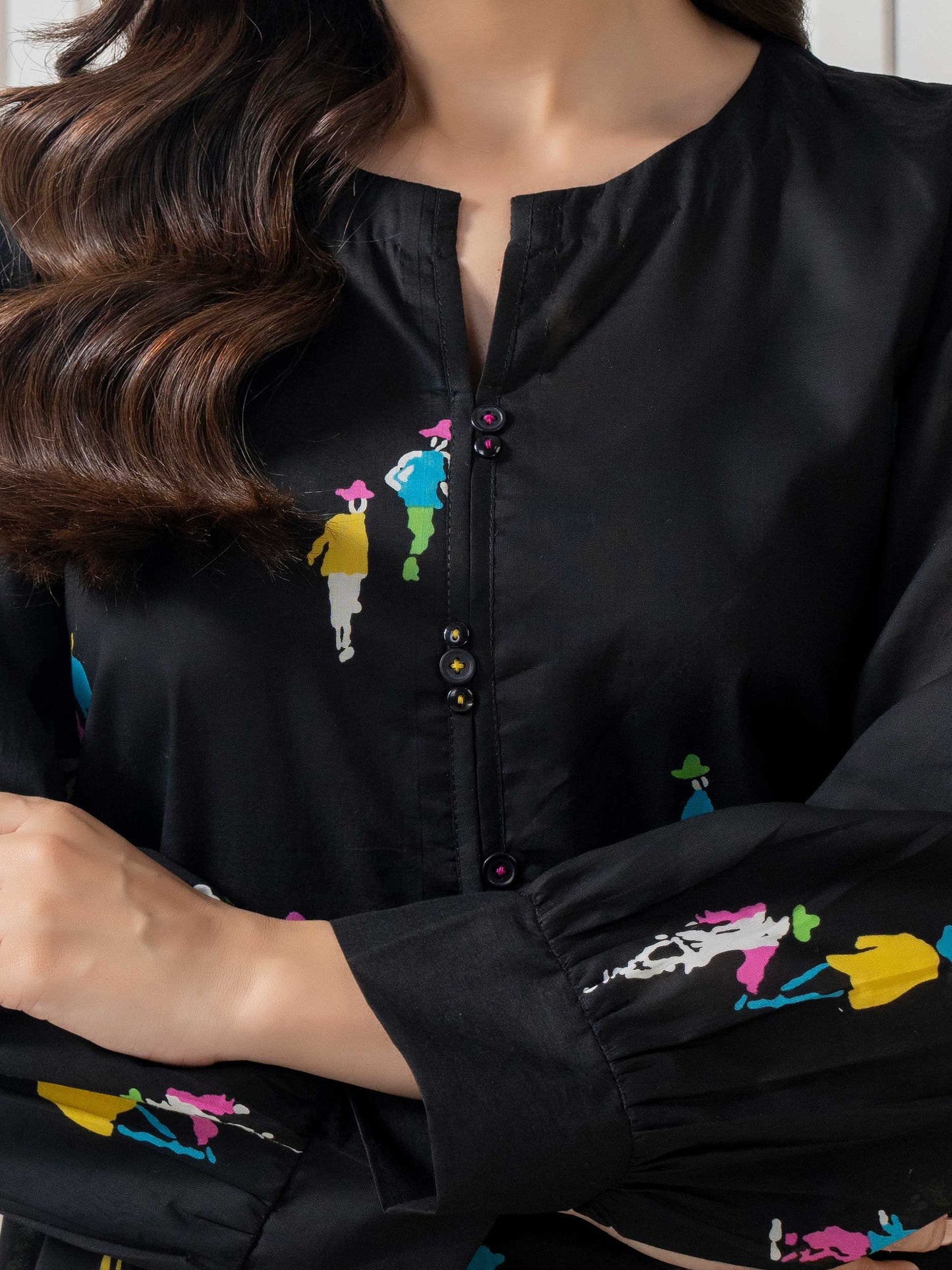 Lawn Shirt-Embroidered (Pret)