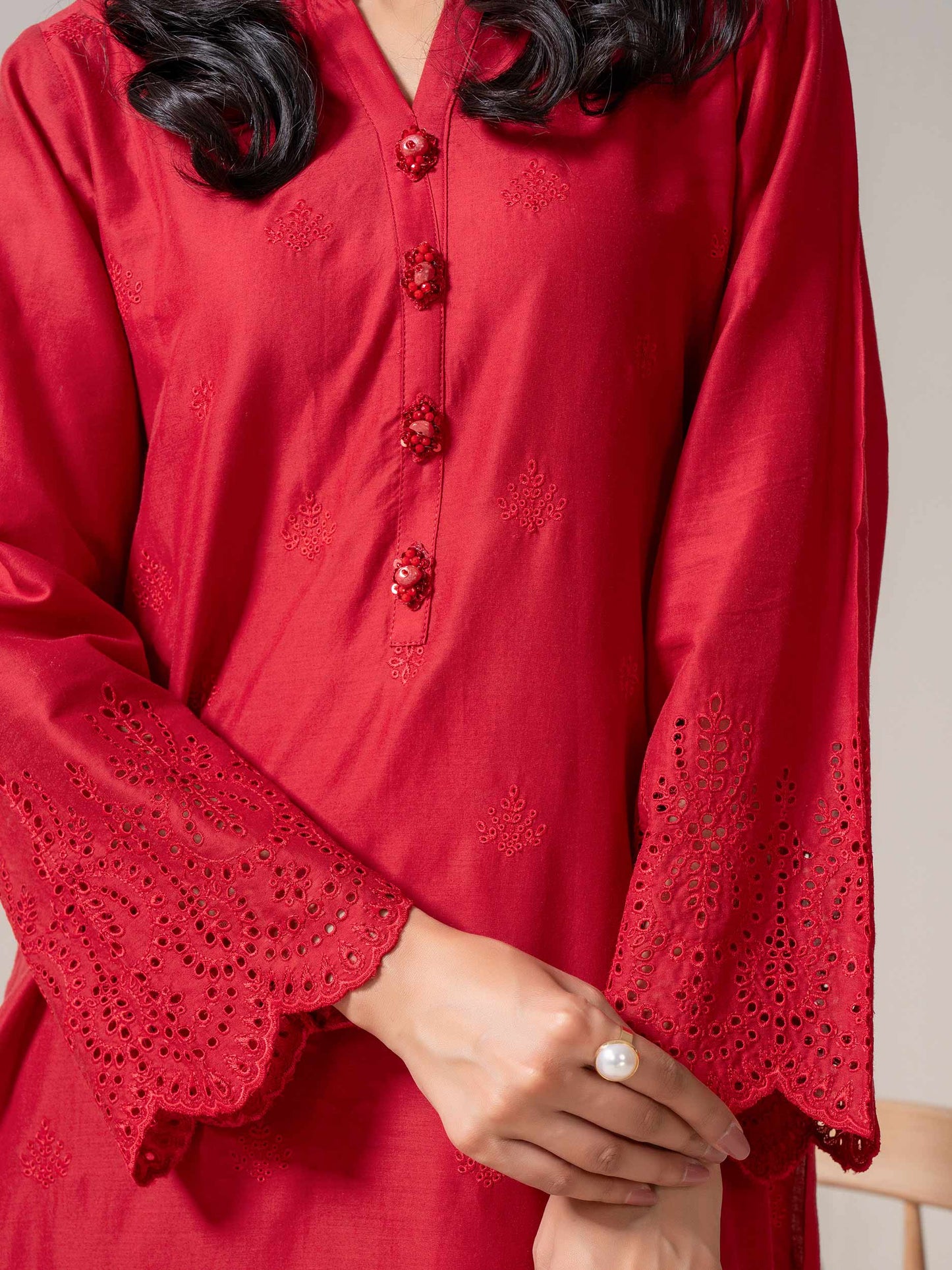 3 Piece Lawn Suit-Embroidered (Pret)