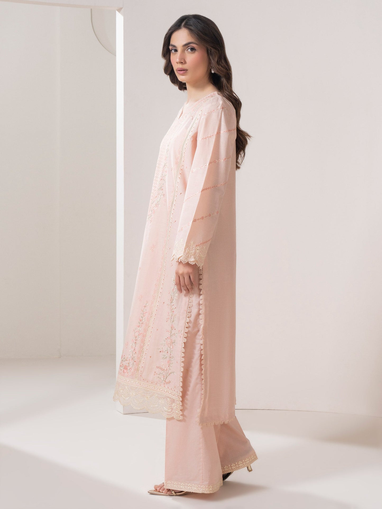 2 Piece Lawn Suit-Embroidered (Pret)