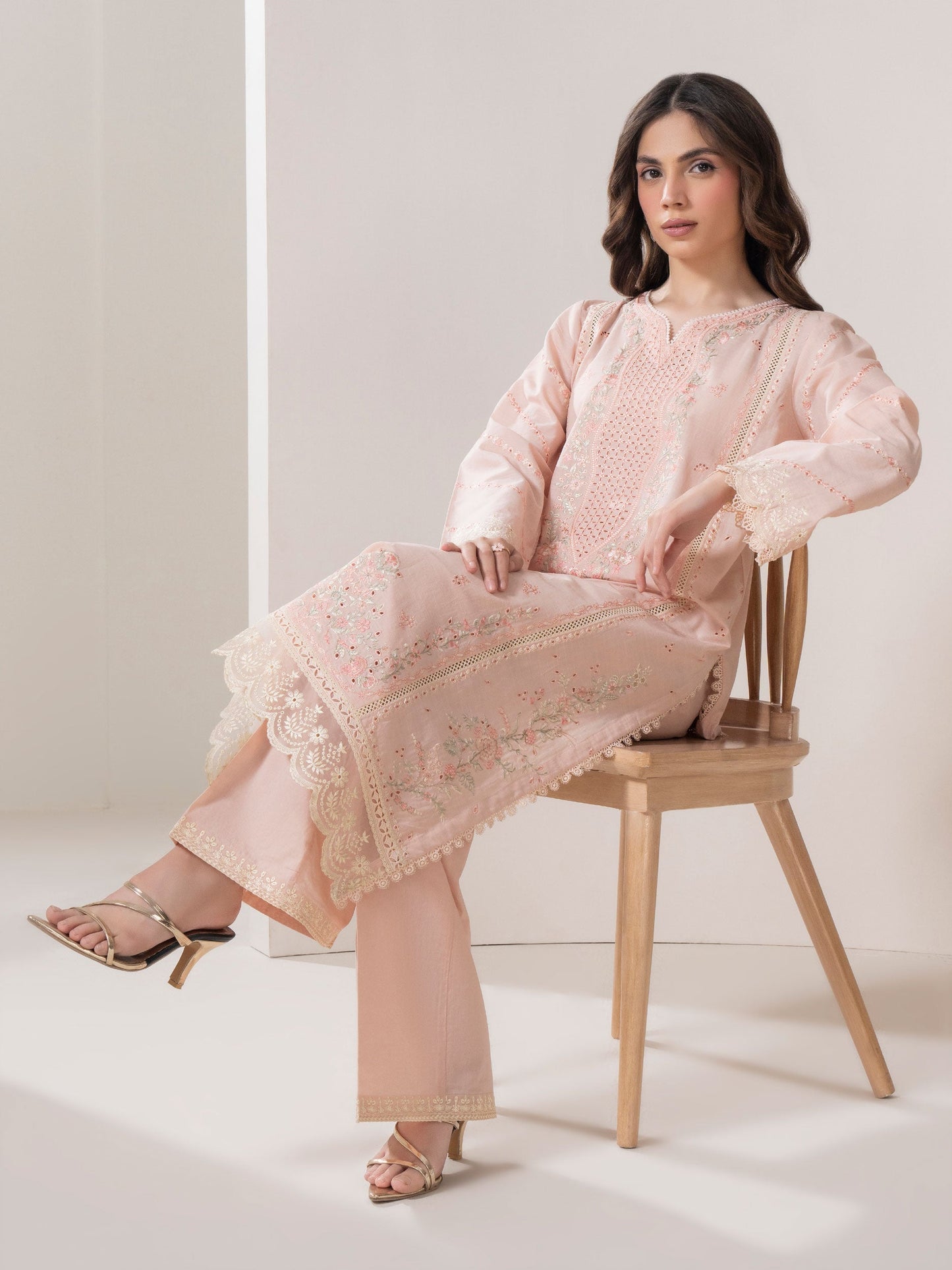 2 Piece Lawn Suit-Embroidered (Pret)