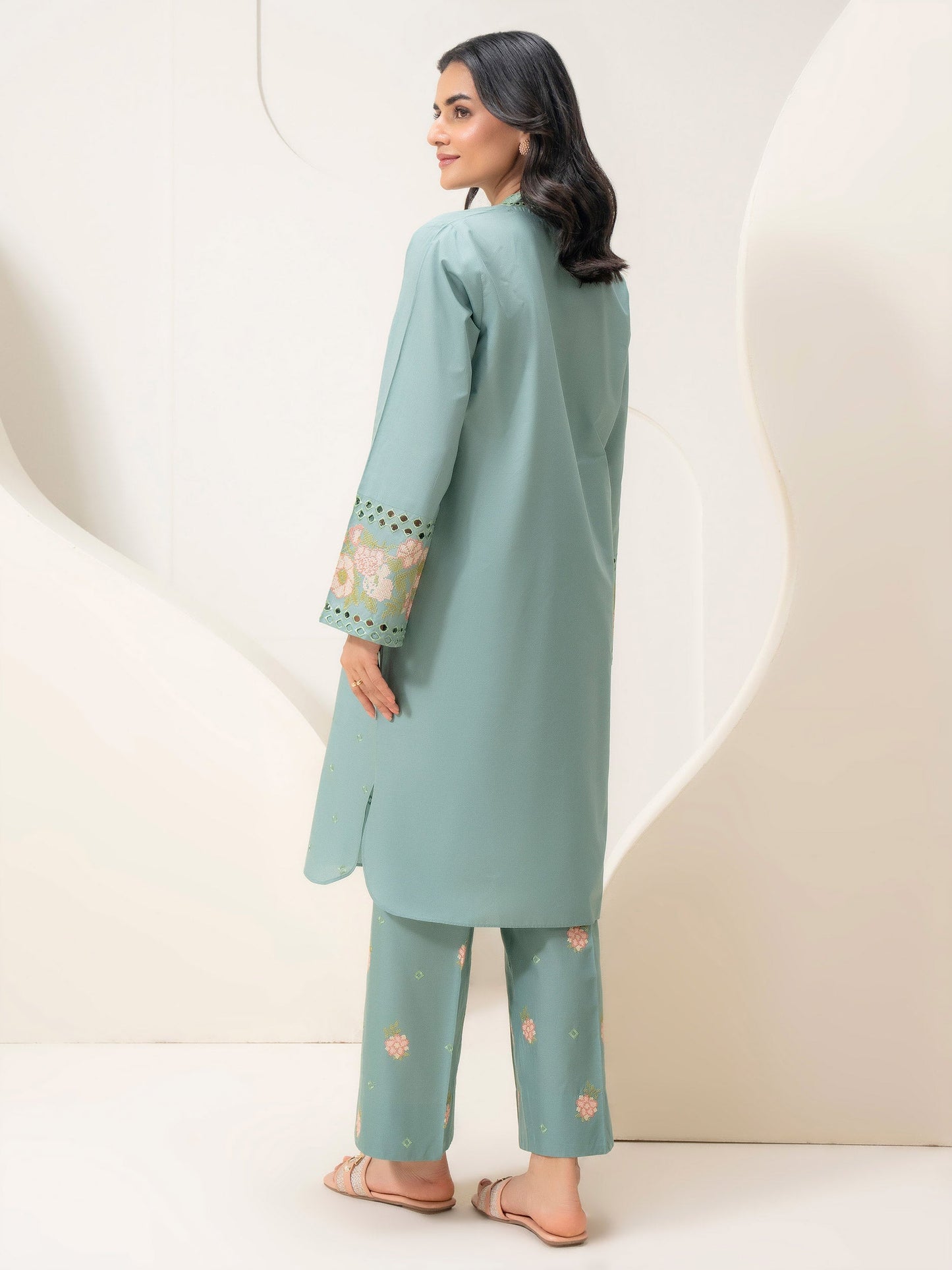 2 Piece Lawn Suit-Embroidered (Pret)