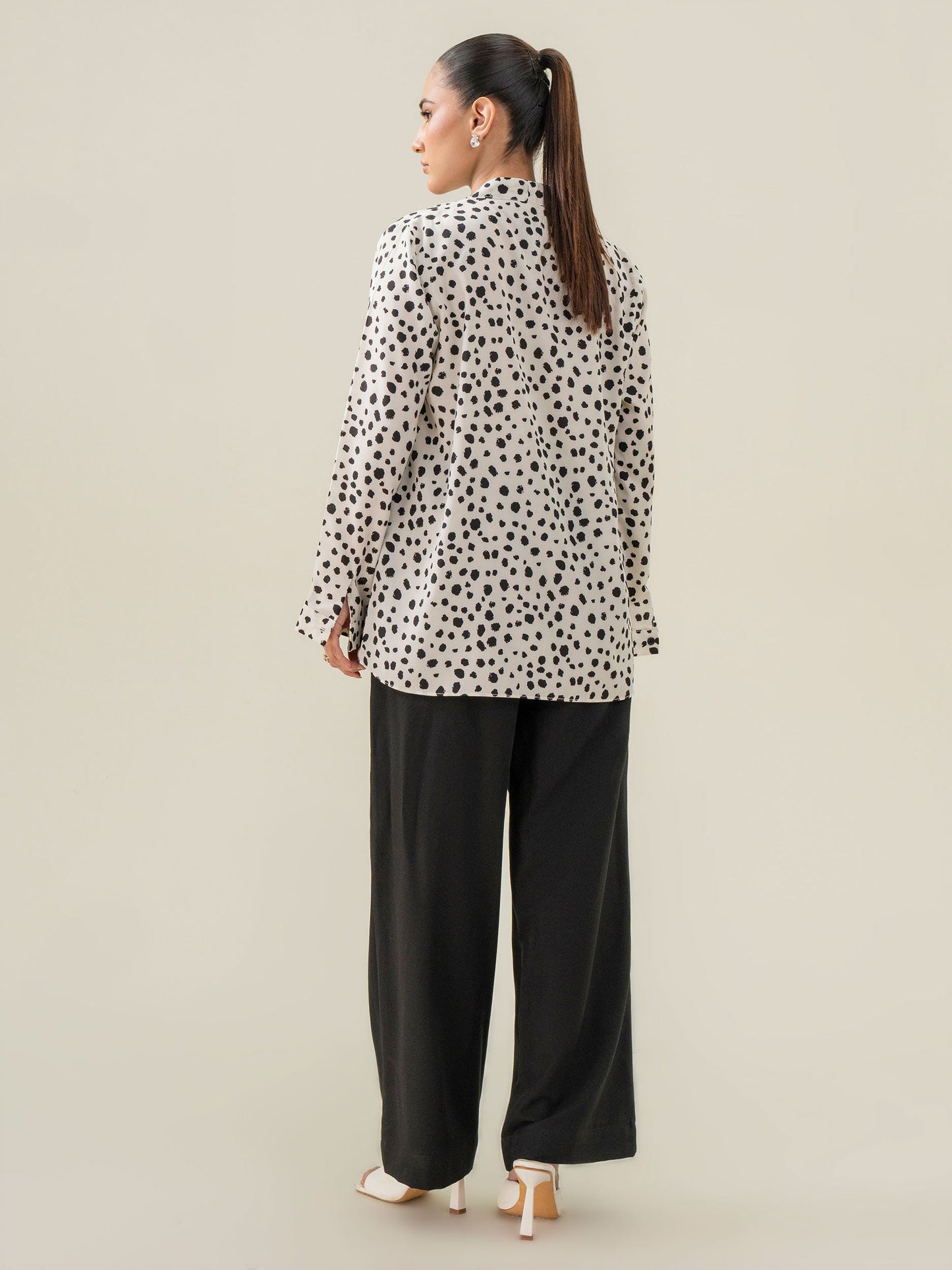 Printed Silk Top