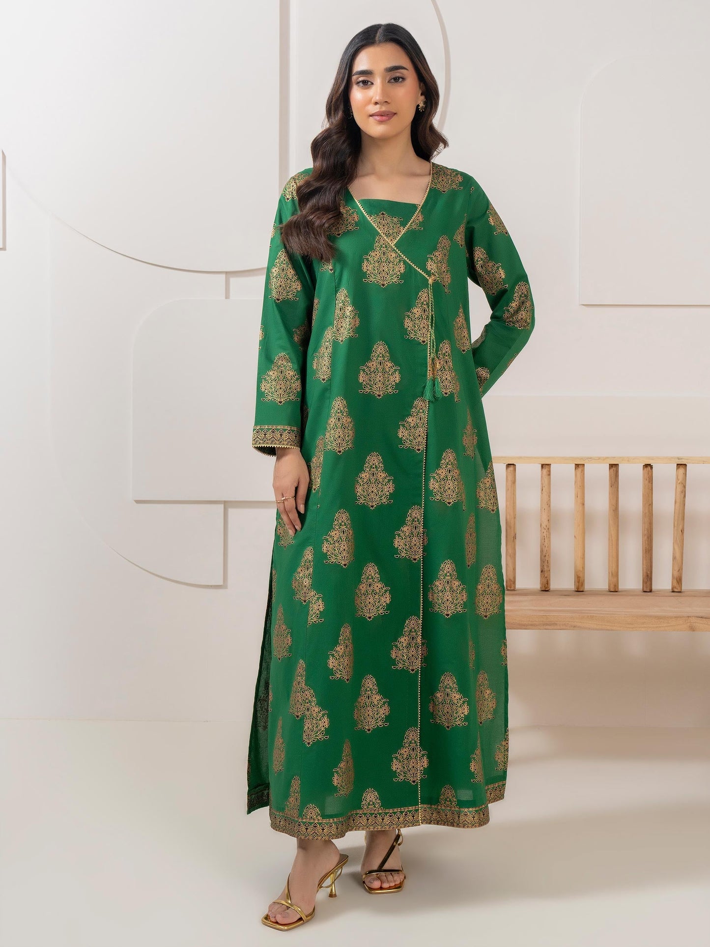 Lawn Shirt-Paste-Print (Pret)