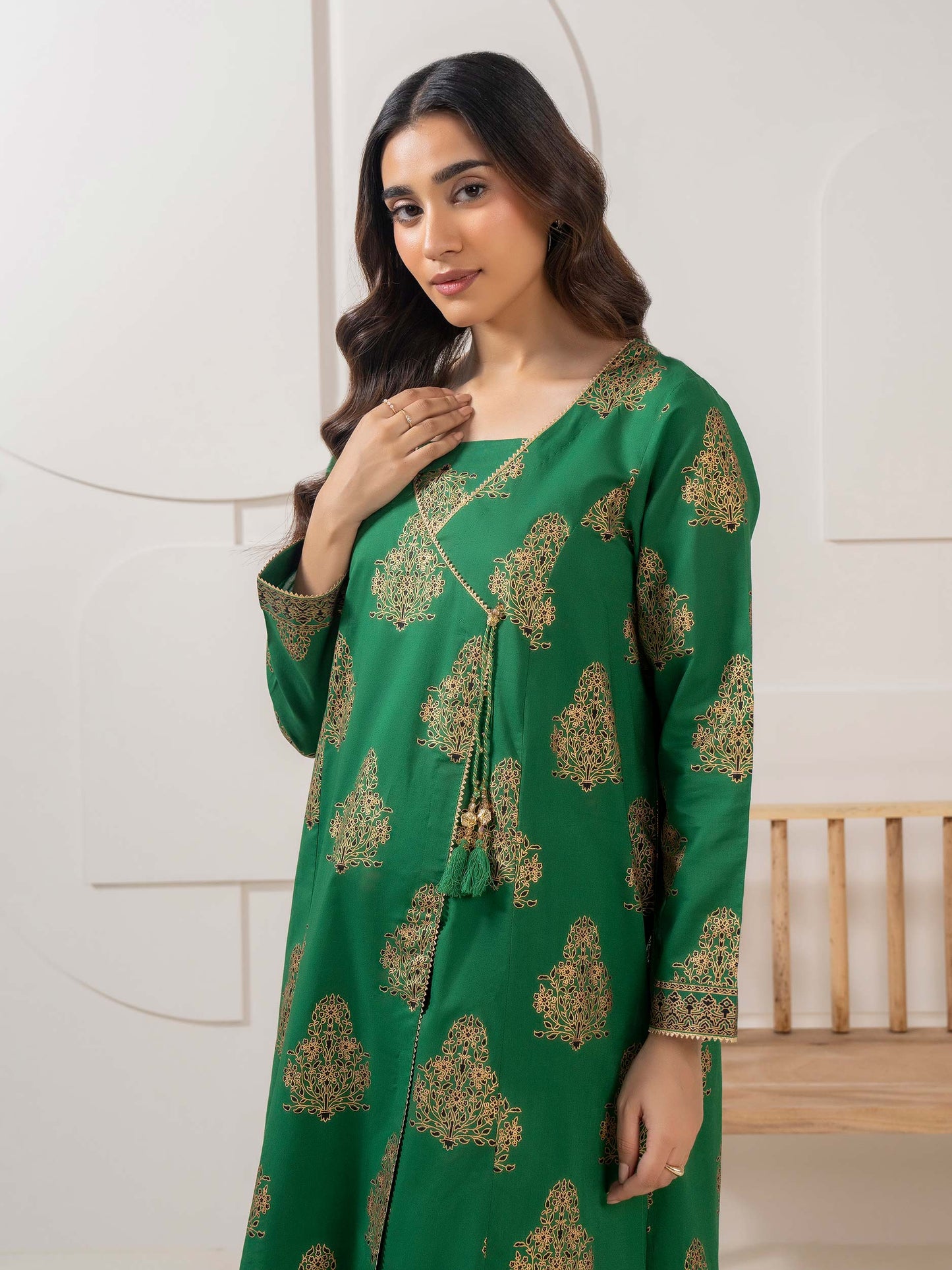 Lawn Shirt-Paste-Print (Pret)
