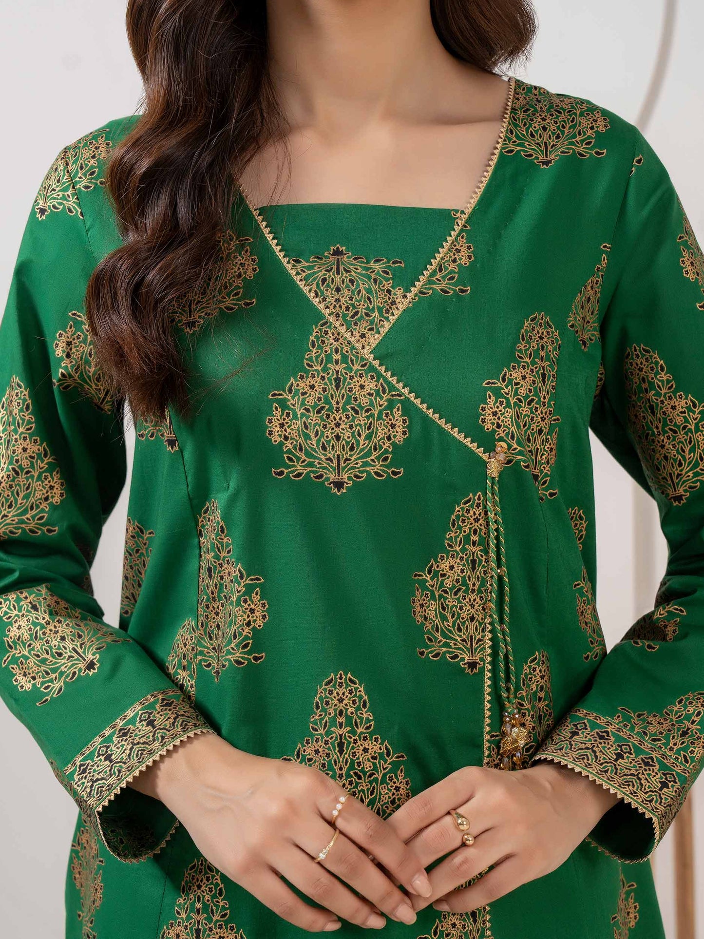 Lawn Shirt-Paste-Print (Pret)
