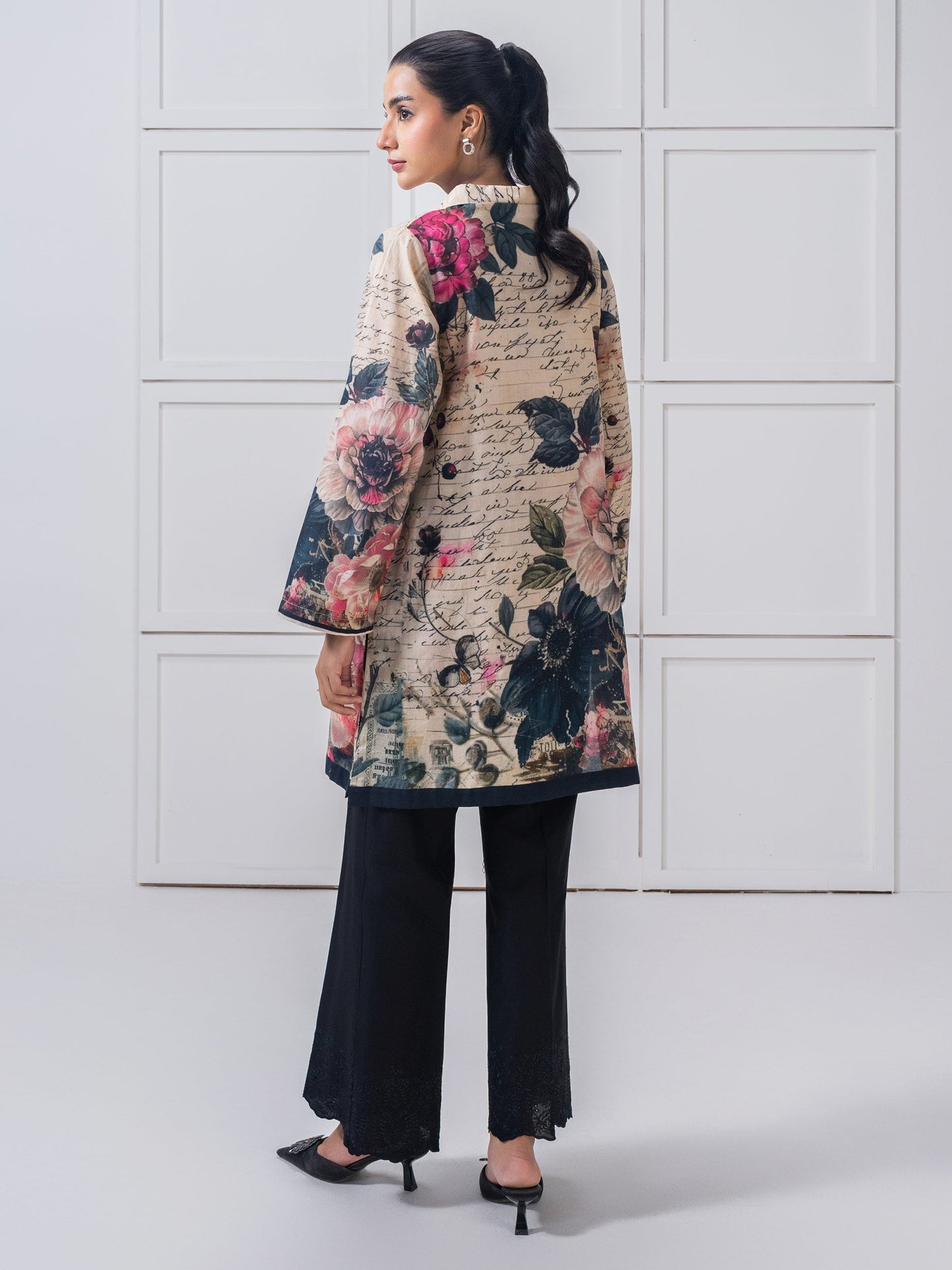 Lawn Shirt-Printed (Pret)