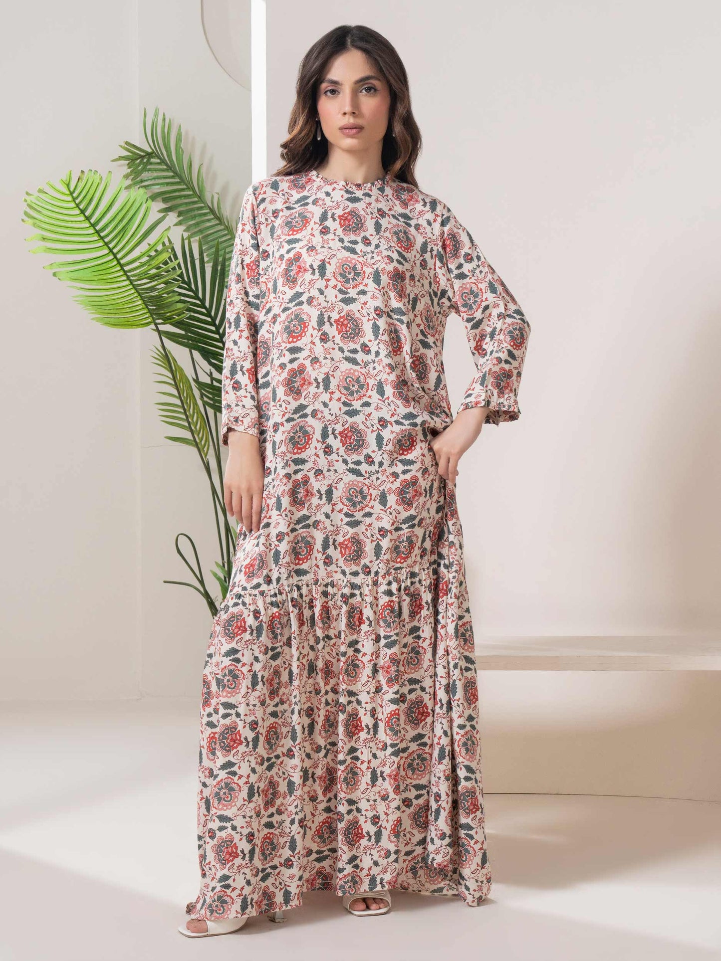 Printed Grip Dress