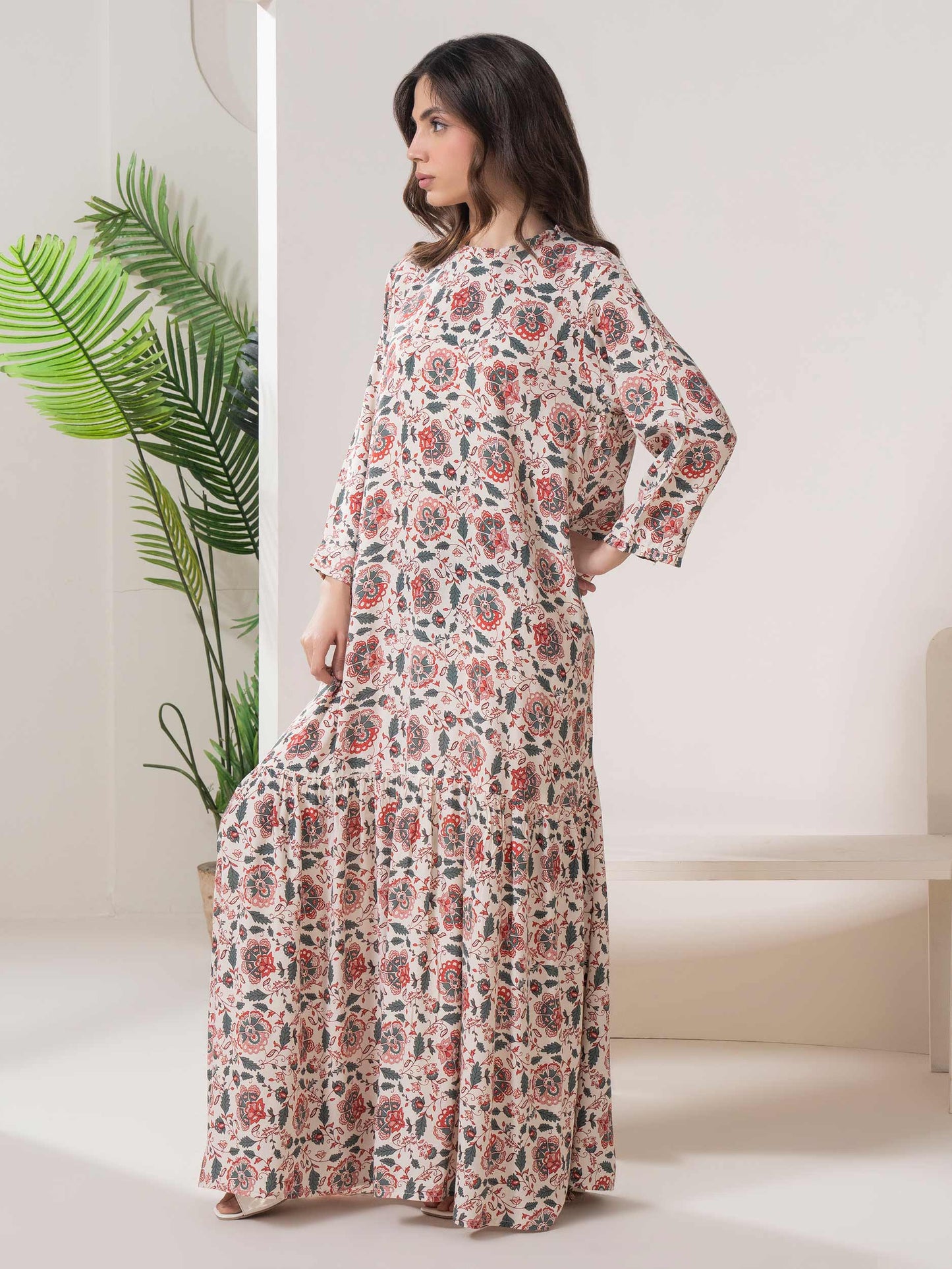 Printed Grip Dress