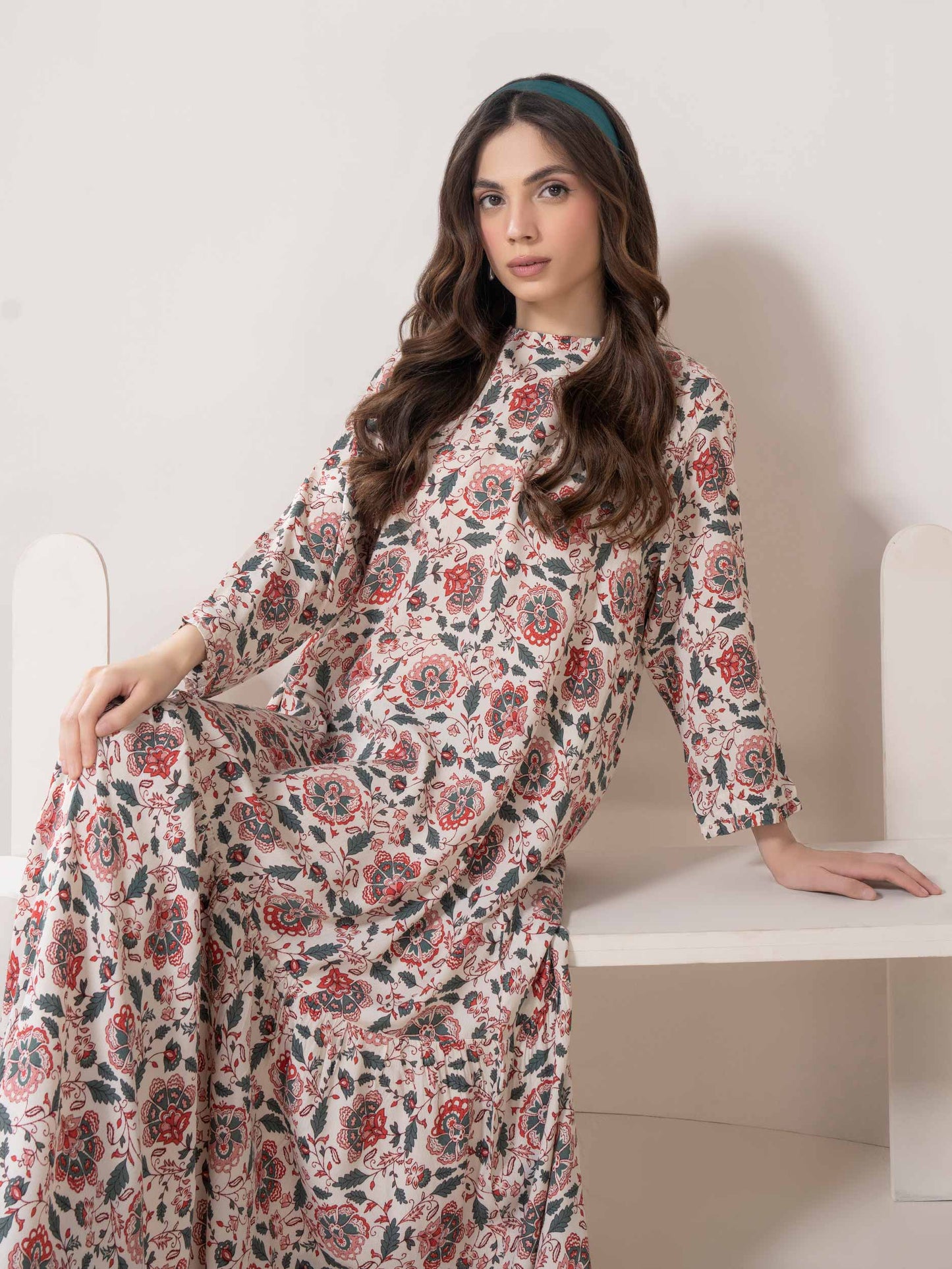 Printed Grip Dress