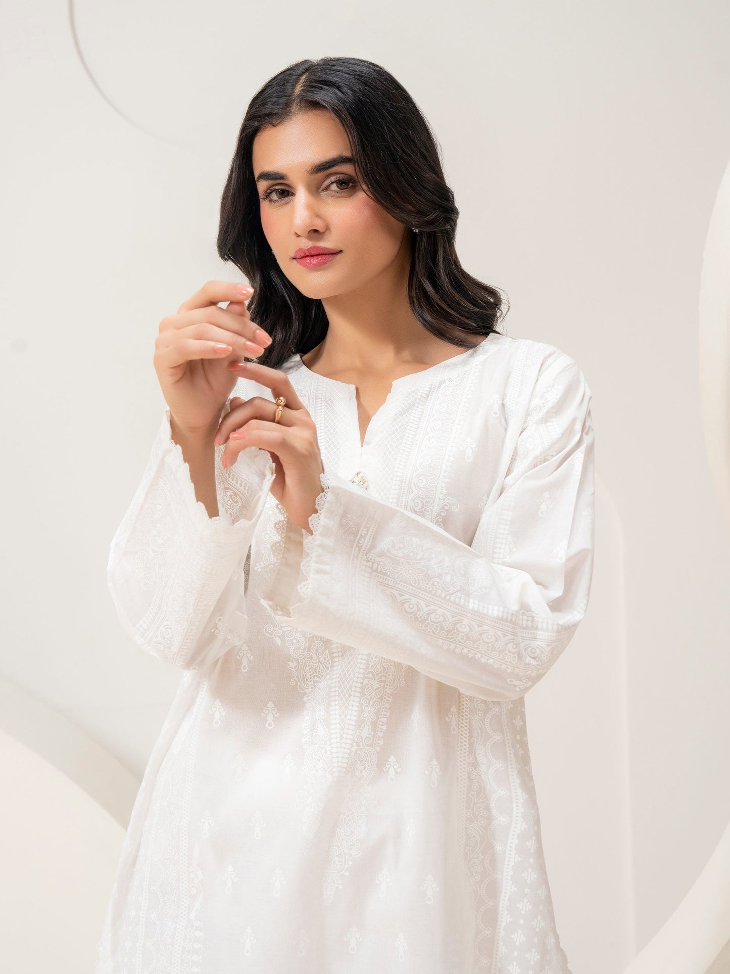 2 Piece Lawn Suit-Paste Print (Pret)