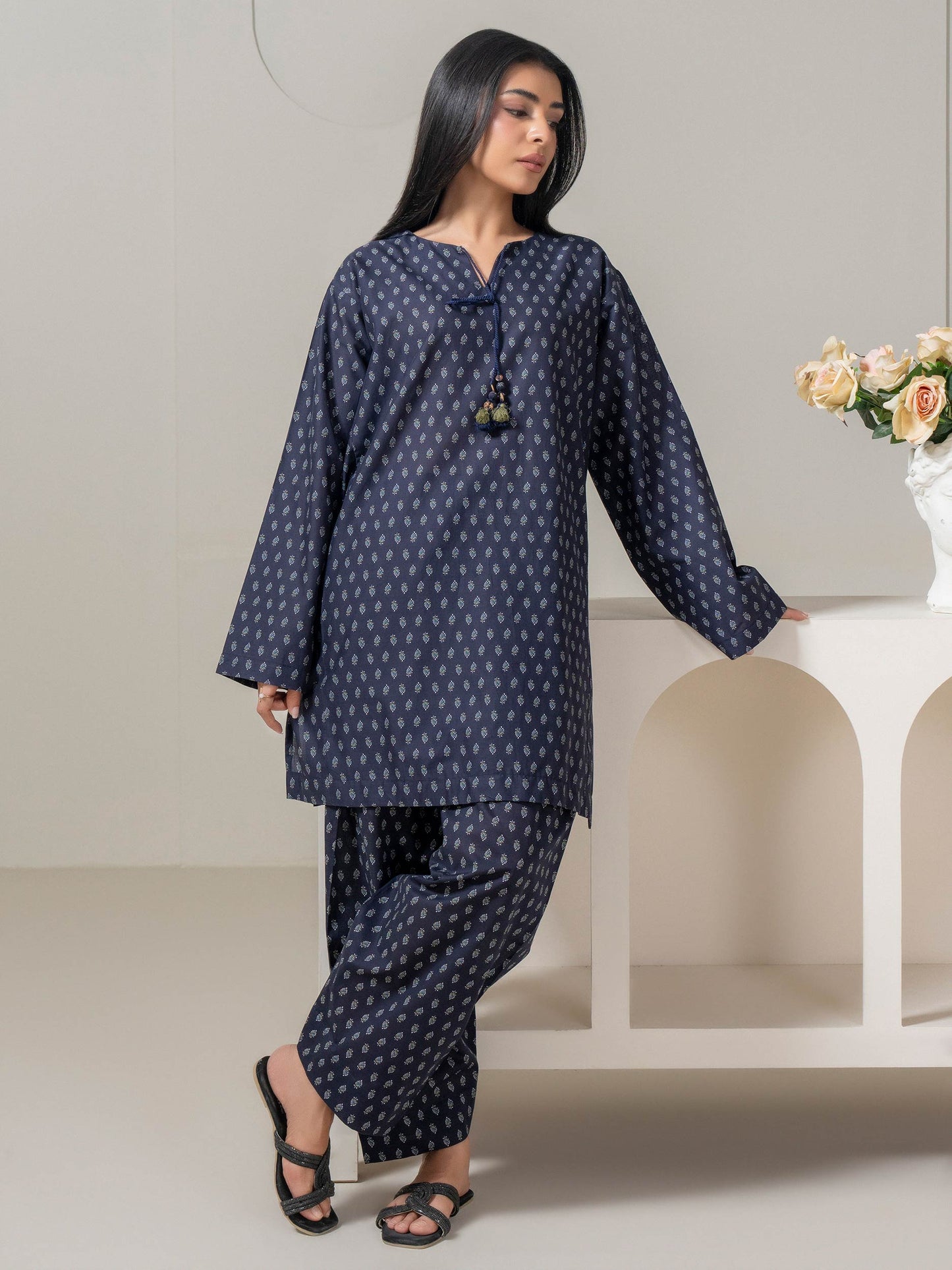 2 Piece Lawn Suit-Printed (Pret)
