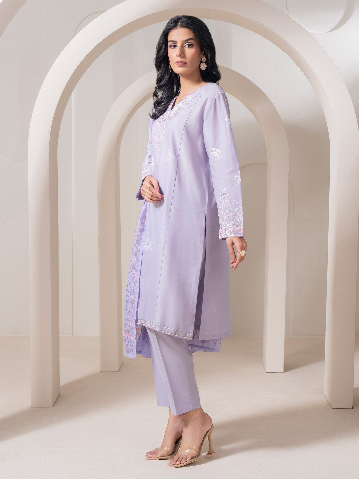 3 Piece Lawn Suit-Embroidered (Pret)